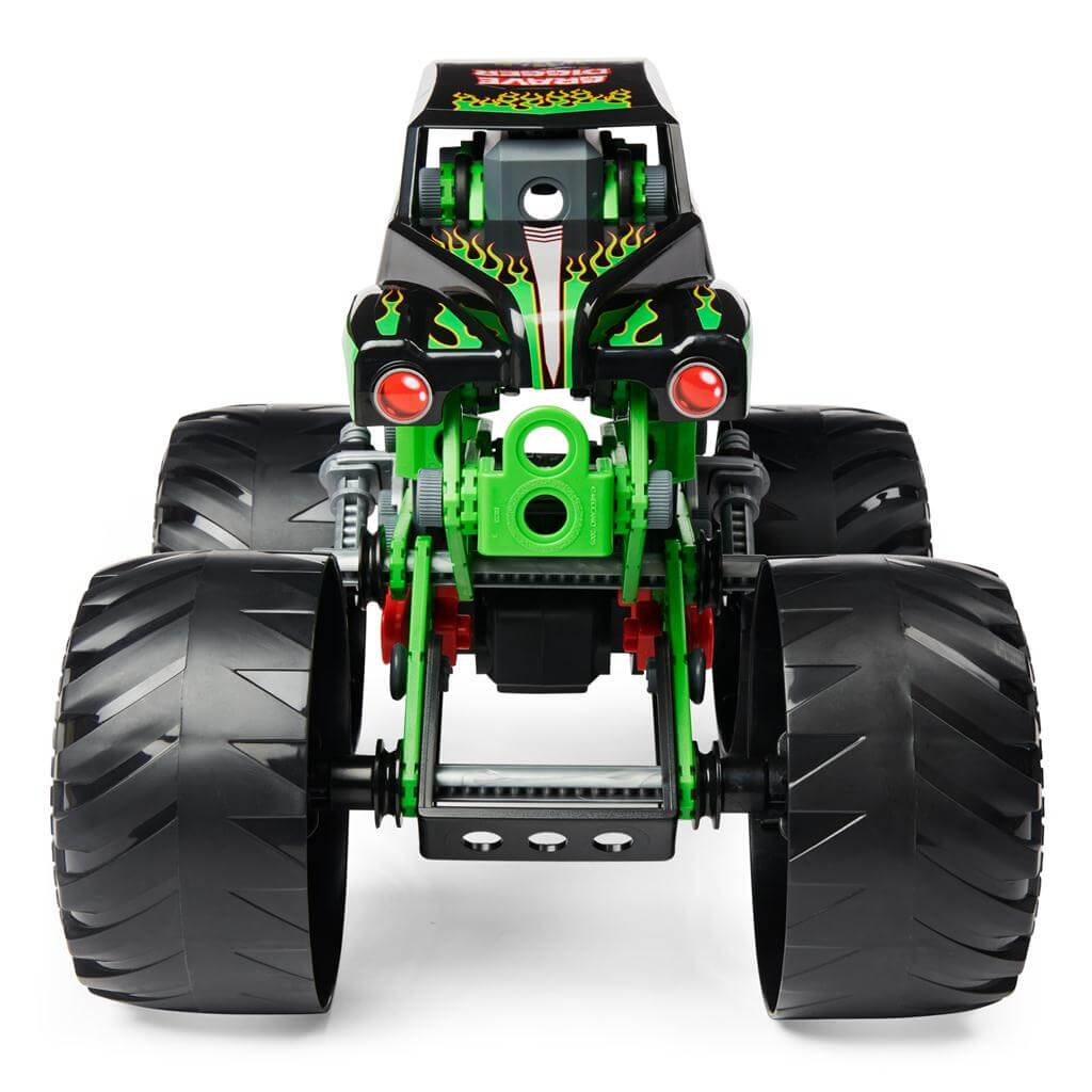 Meccano Junior Monster Jam Grave Digger Monster Truck Building Set