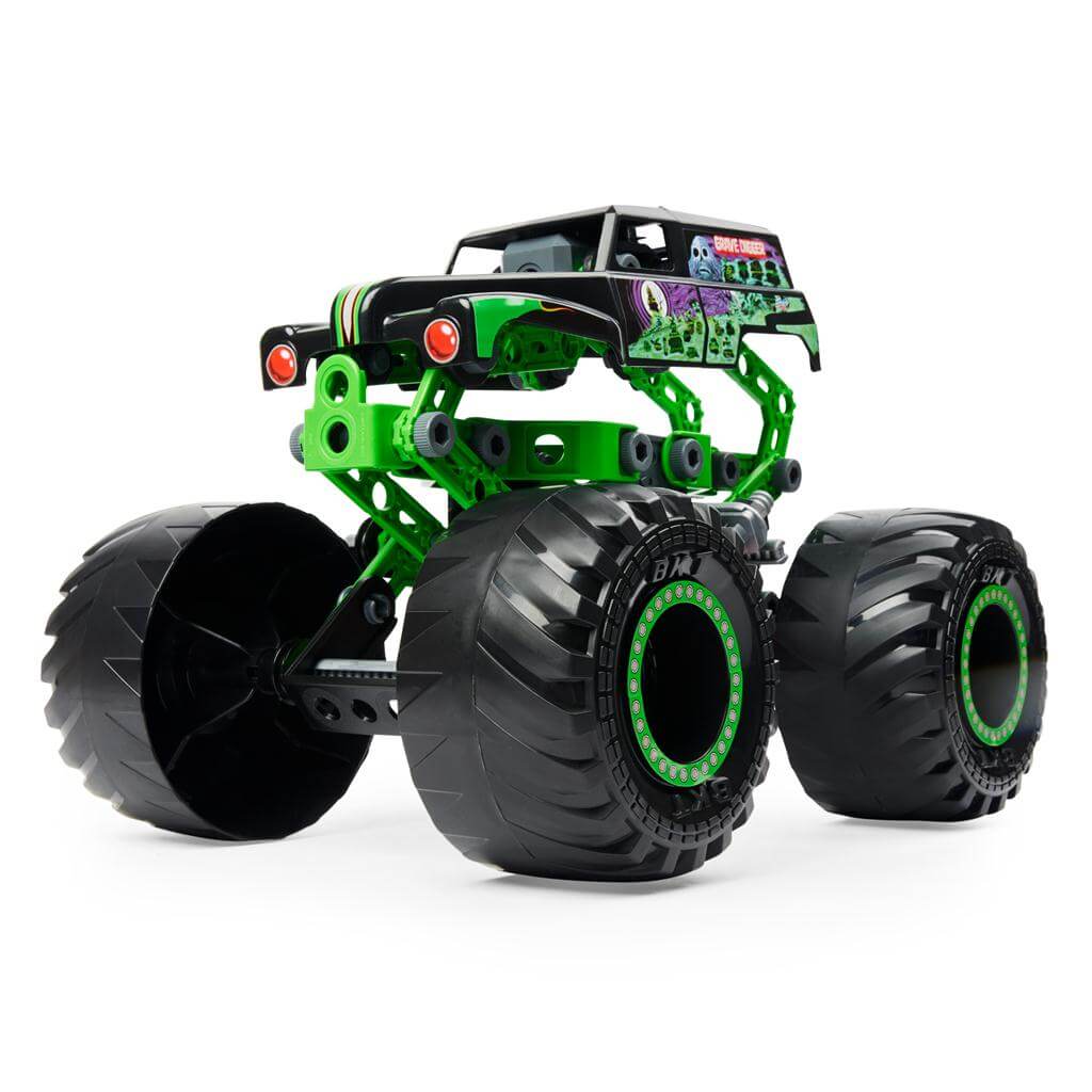 Meccano Junior Monster Jam Grave Digger Monster Truck Building Set