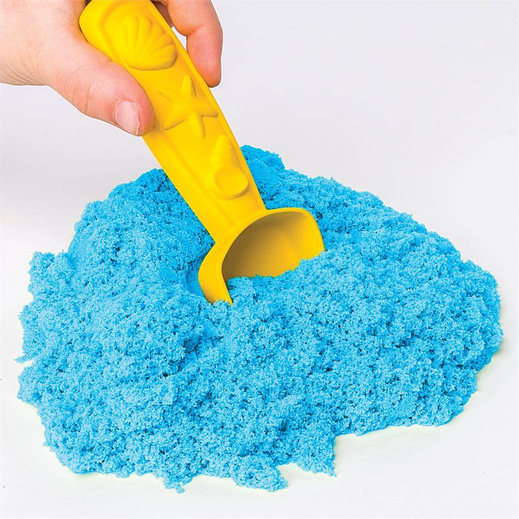 Kinetic Sand 1 Lb Blue Sandbox Playset