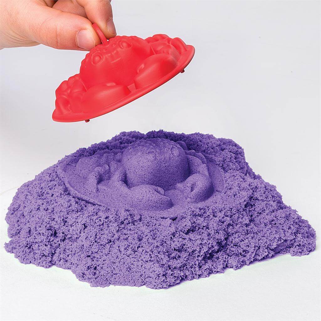 Kinetic Sand 1 lb Purple Sandbox Playset