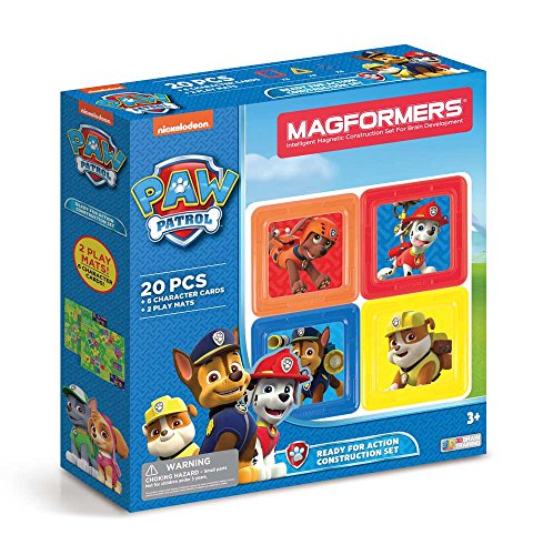 Magformers Paw Patrol 20 Piece Ready For Action Construction Set