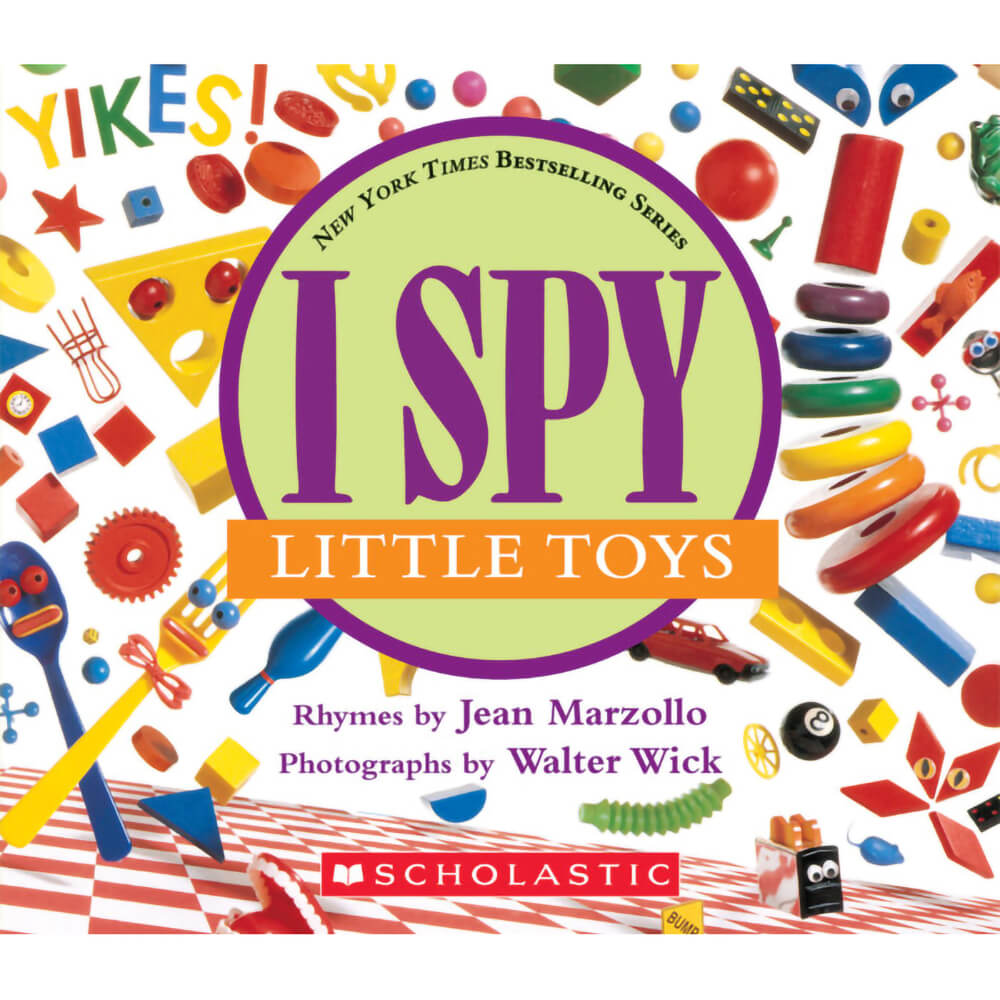 I Spy Little Toys Board Book