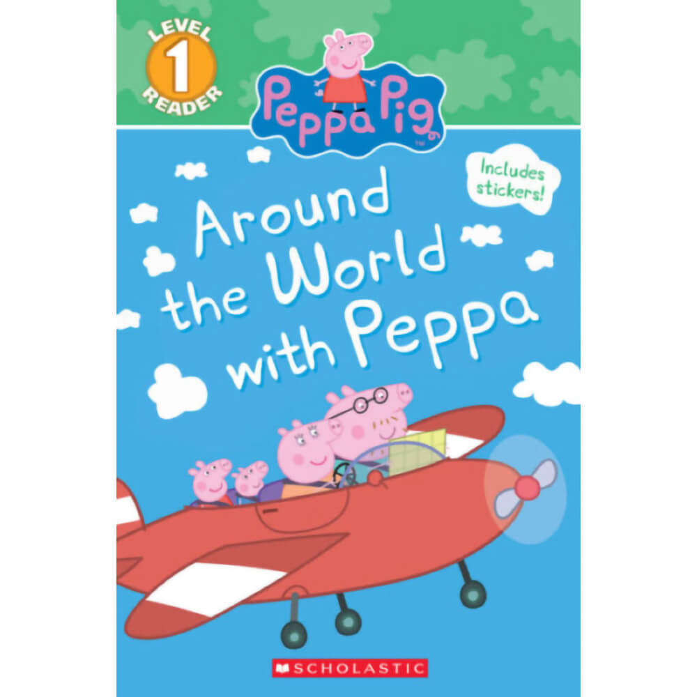 Peppa Pig Scholastic Reader Around the World with Peppa (Level 1)