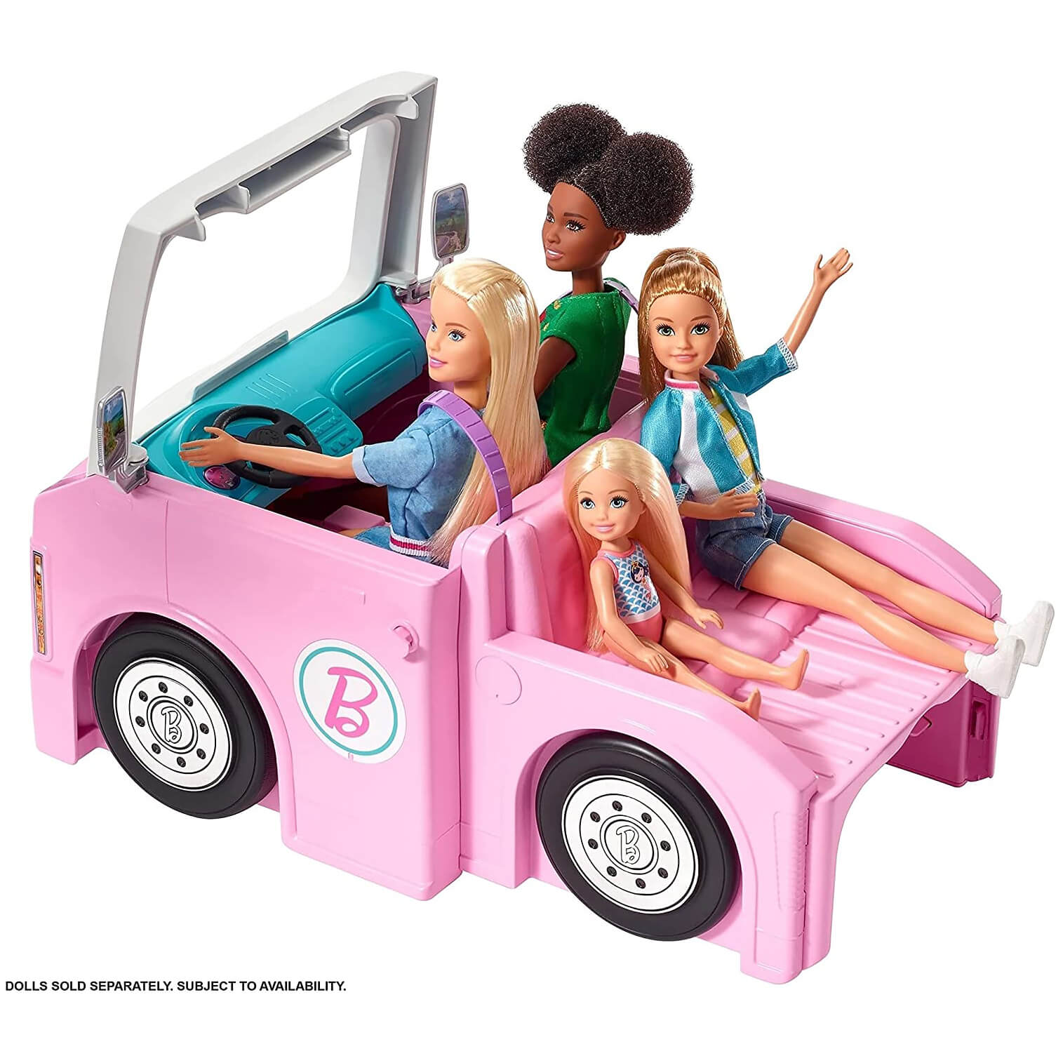 Barbie Sisters Life in the Dreamhouse RV Camper Vehicle Playset