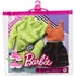 Barbie Clothes 2 Pack - Green Shirt with Crop Top, Belt, and Skirt