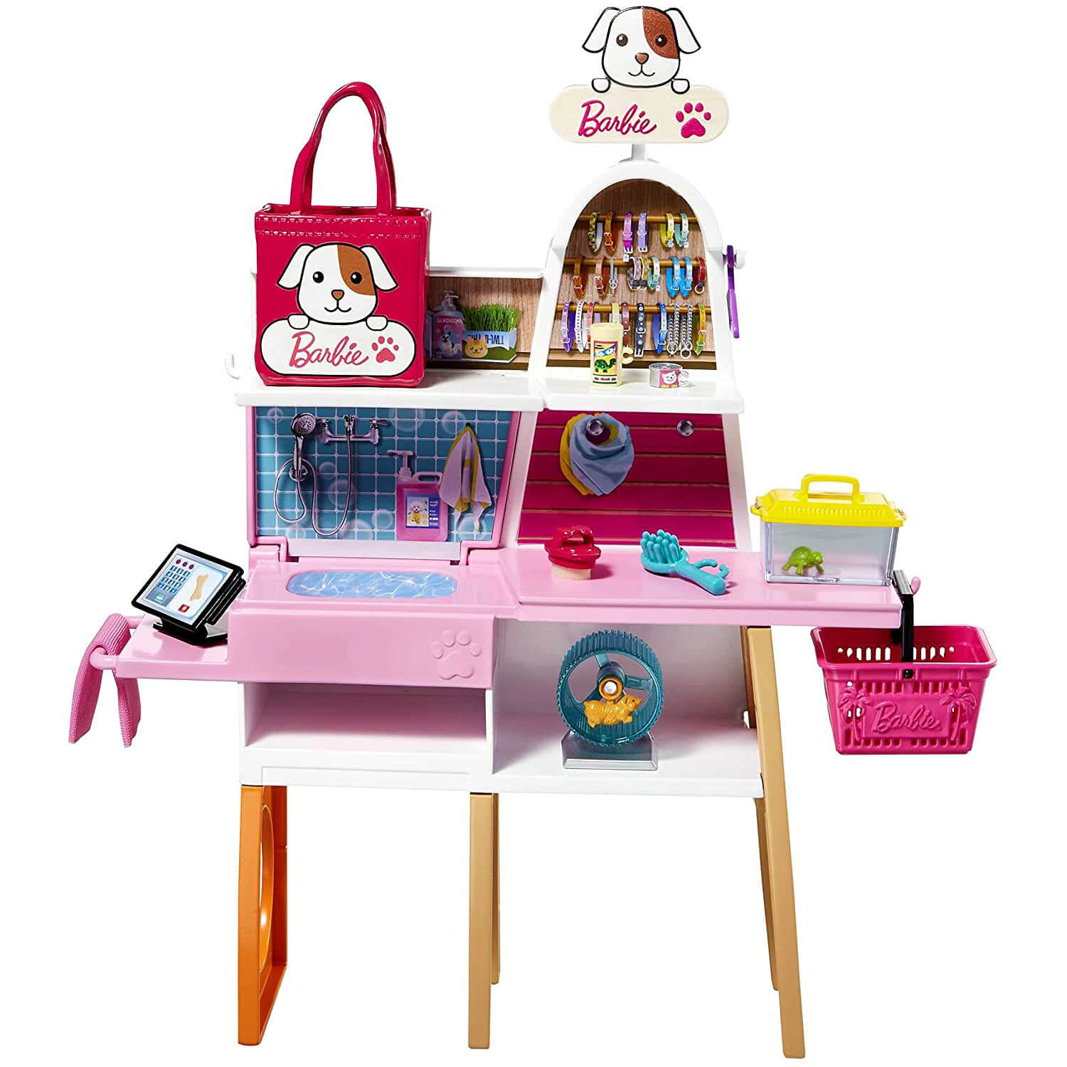 Barbie Doll and Pet Boutique Playset