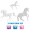 Breyer Craft Unicorn Family Paint & Play