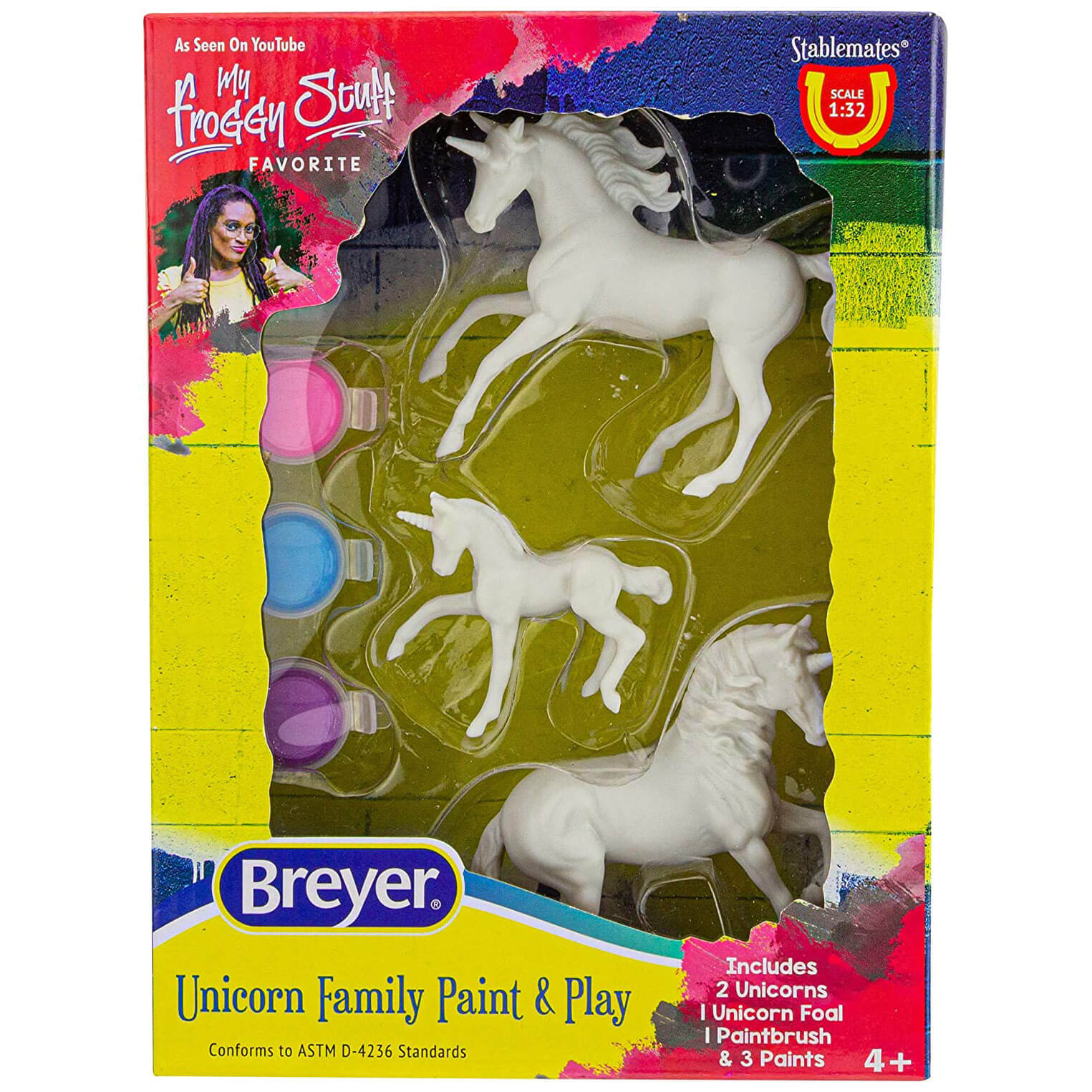 Breyer Craft Unicorn Family Paint & Play
