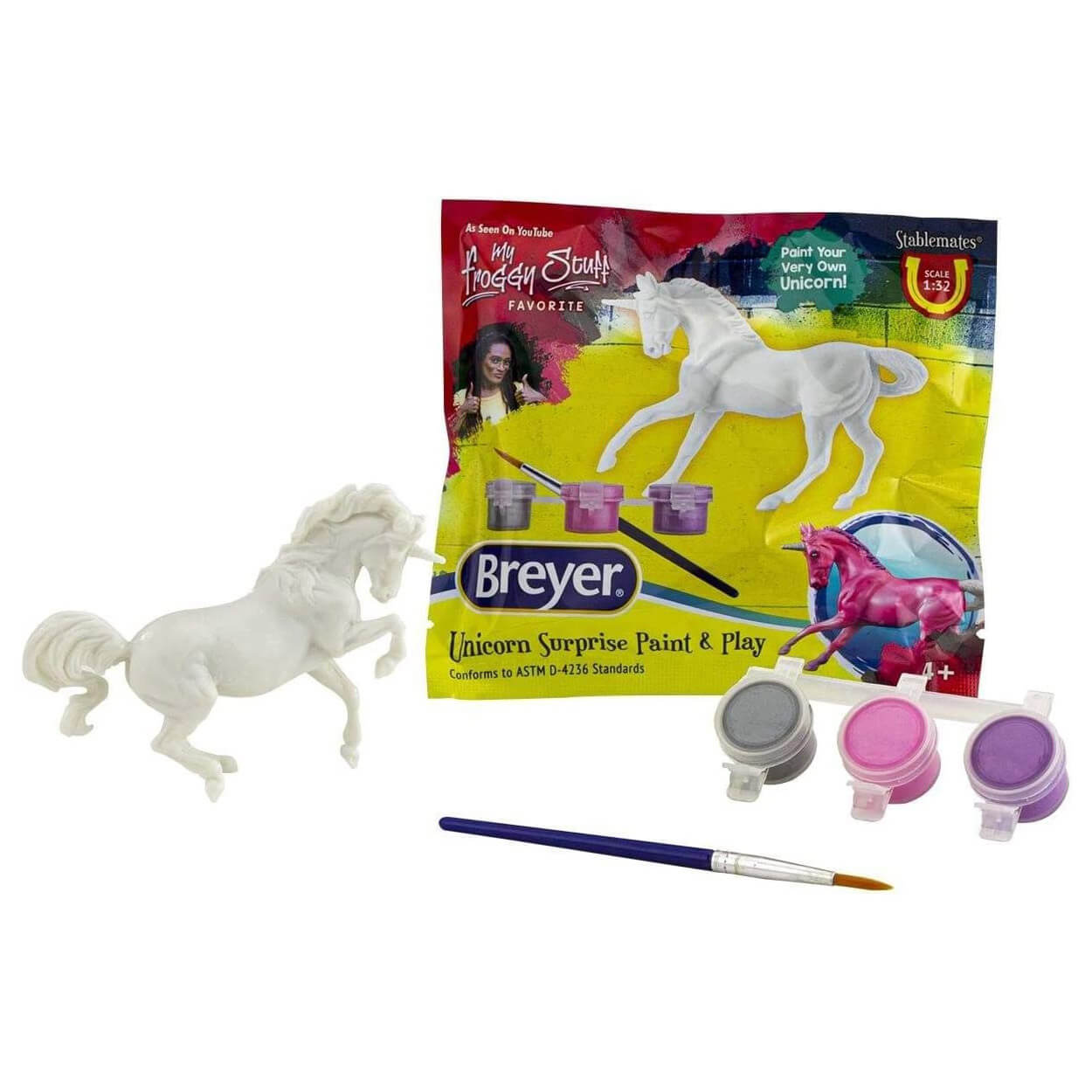 Breyer Craft Unicorn Surprise Paint & Play Set (Styles Vary)