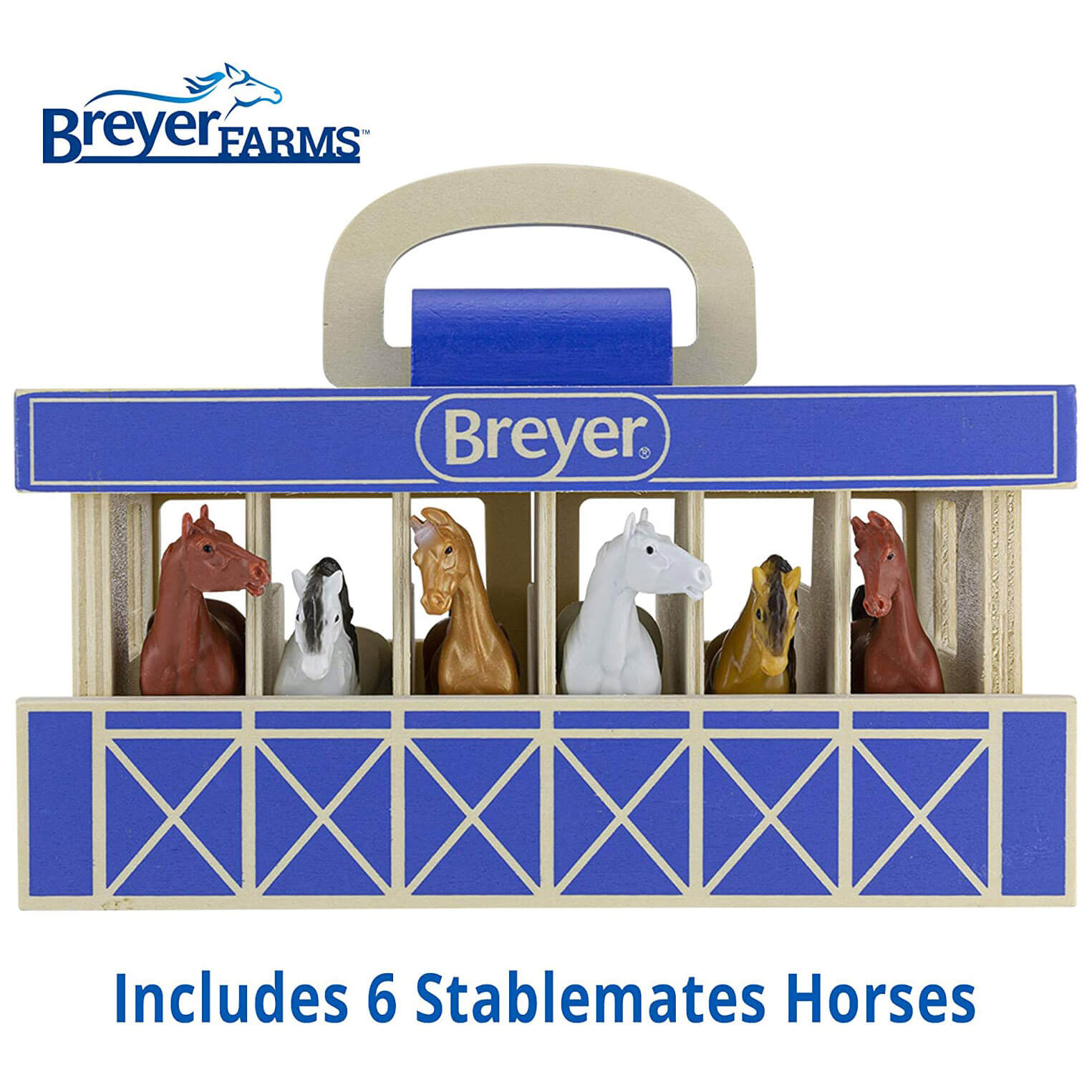 Breyer Farms Wooden Stable Playset