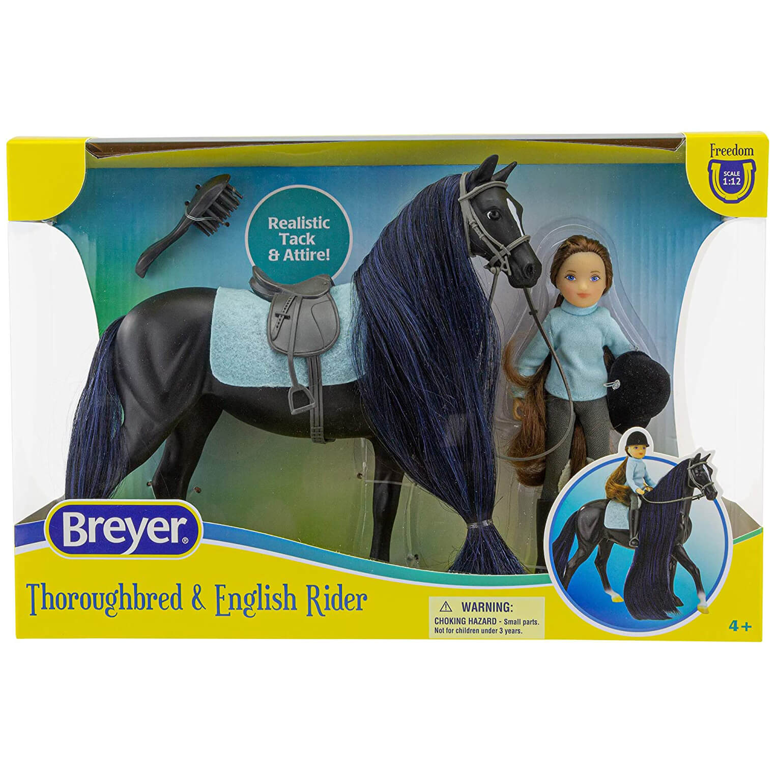 Breyer Freedom Series Jet & English Rider Charlotte