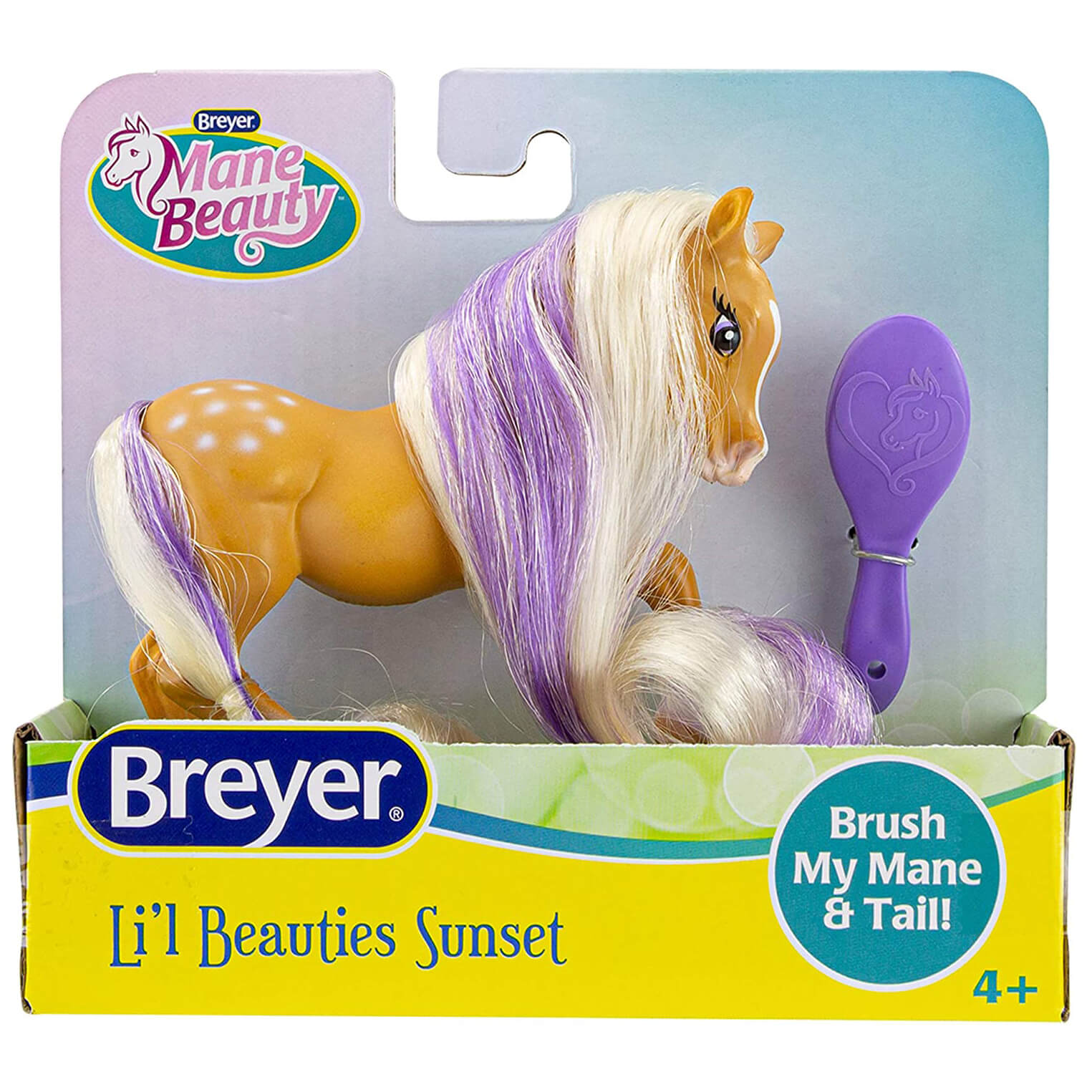 Breyer Mane Beauty Lil Beauties Sunset Horse with Brush