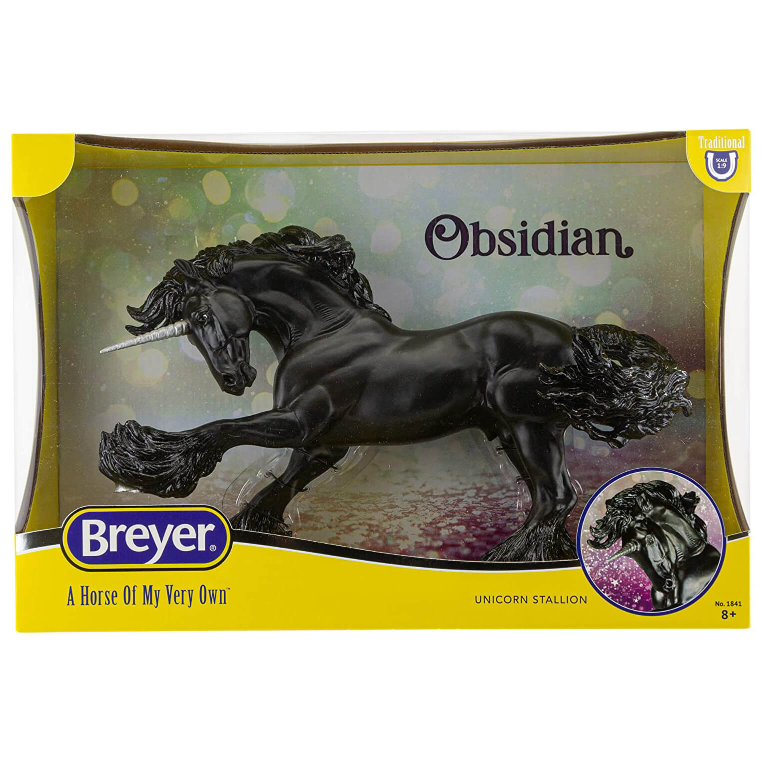 Breyer Traditional Obsidian Unicorn Stallion