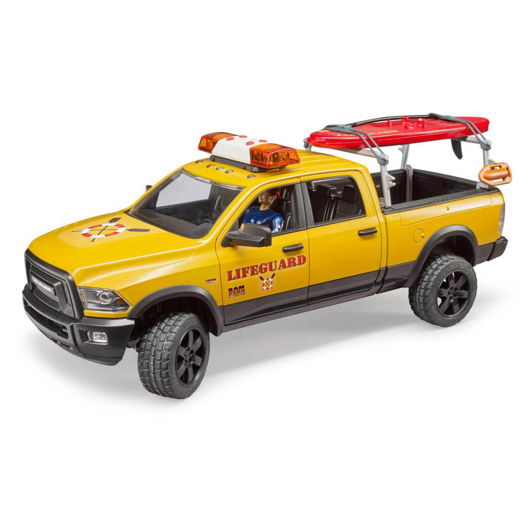 Bruder Pro Series RAM 2500 Power Wagen Life Guard with Figure
