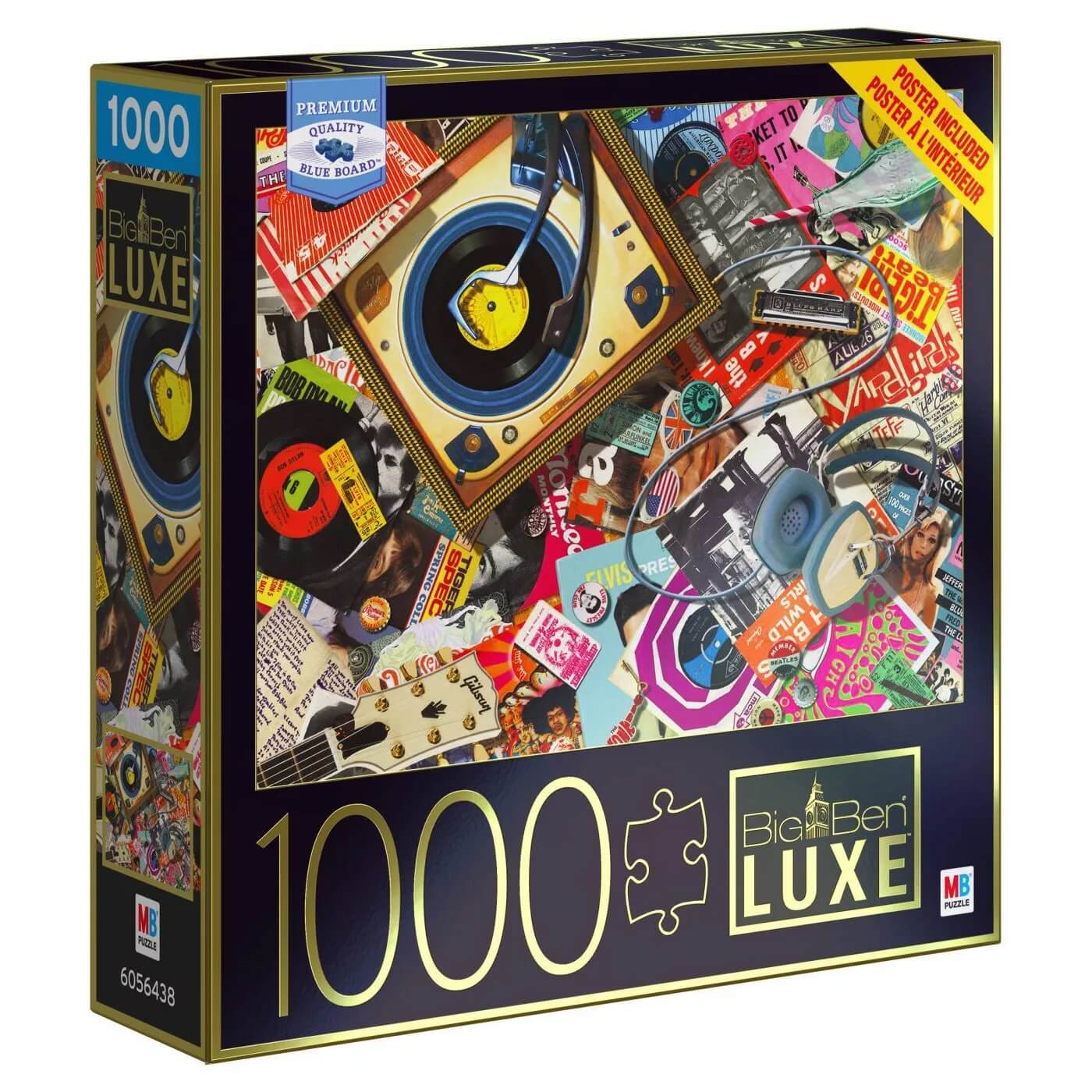 Cardinal Big Ben Luxe 1960s 1000 Piece Puzzle