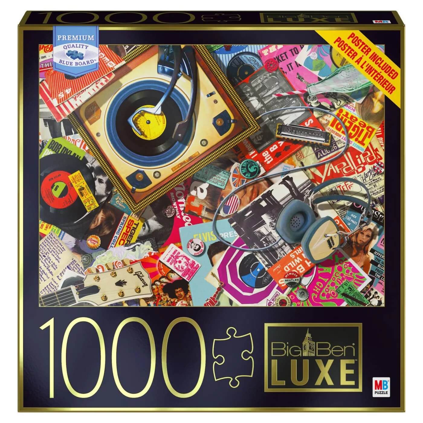 Cardinal Big Ben Luxe 1960s 1000 Piece Puzzle