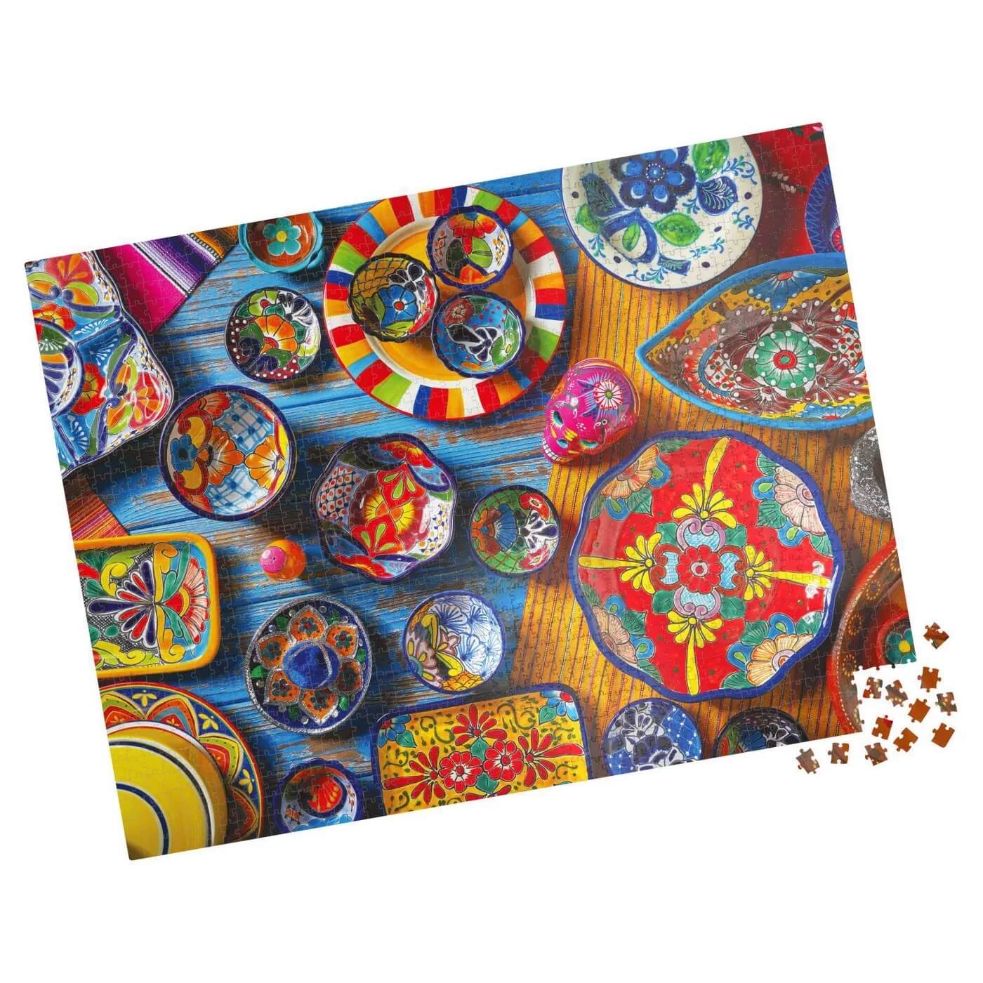 Cardinal Big Ben Luxe Puebla Pottery 1000 Piece Puzzle