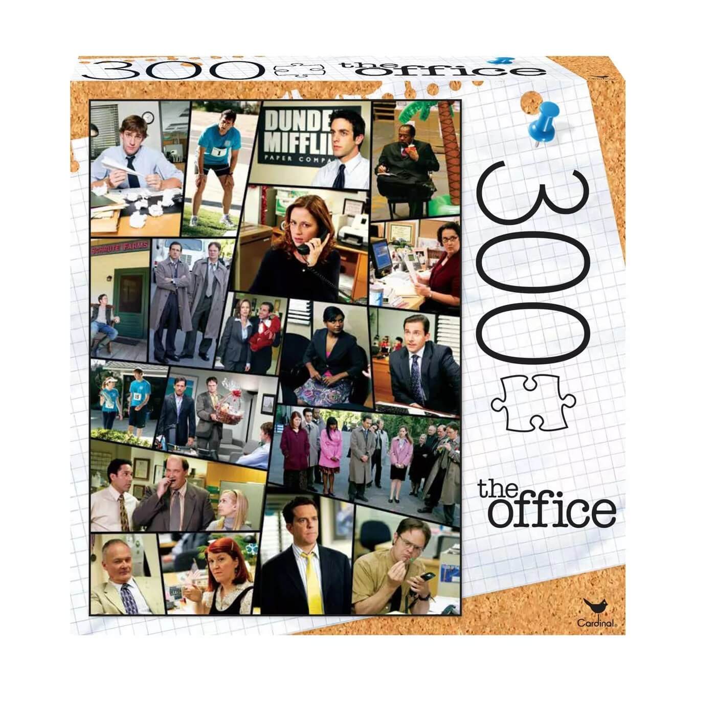 Cardinal The Office Dunder Mifflin Classic Scenes 300 Pc Puzzle