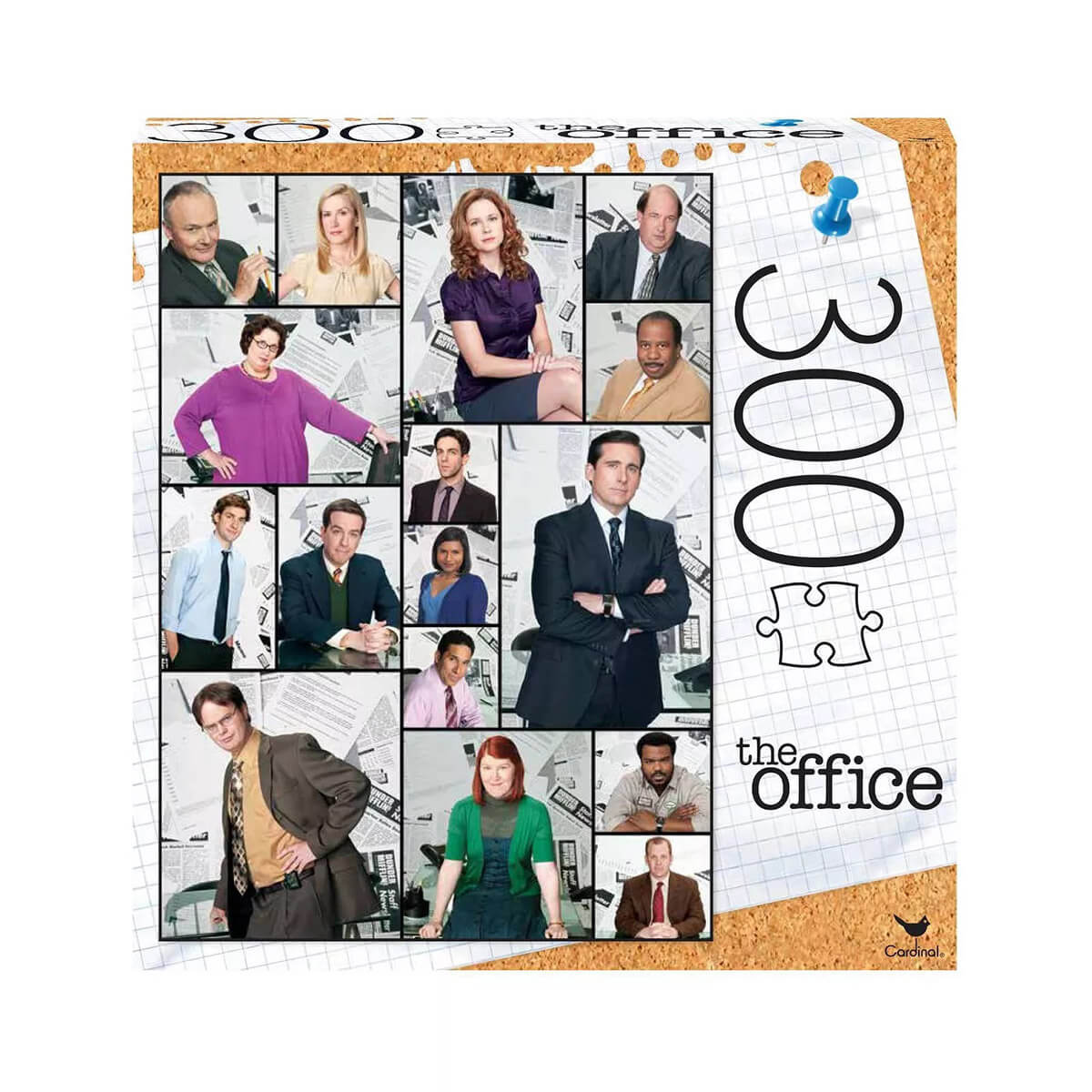 Cardinal The Office Dunder Mifflin Portraits 300 Piece Puzzle