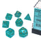 Chessex Borealis Teal/Gold Polyhedral 7-Die Set