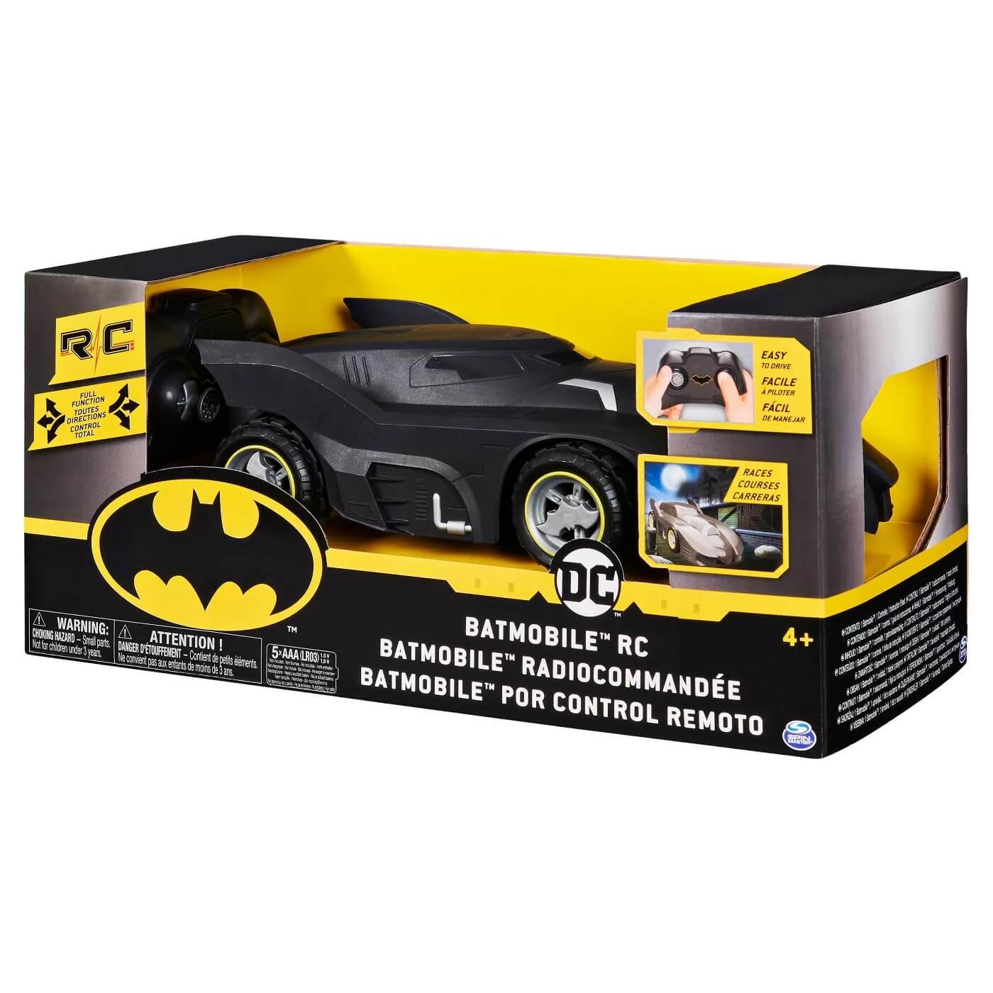 DC Batmobile Full Function 1:20 Scale RC Vehicle