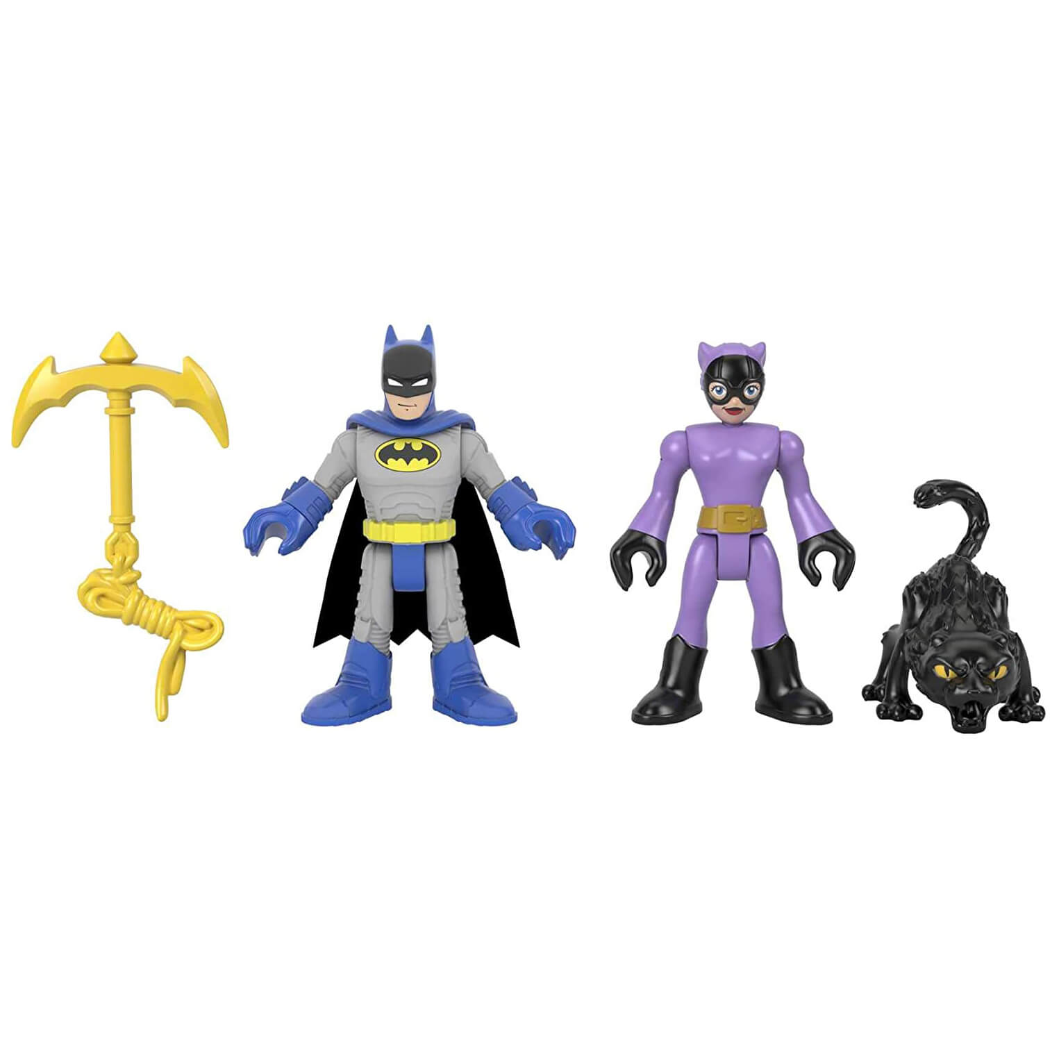 DC Super Friends Imaginext Batman & Catwomen Figures