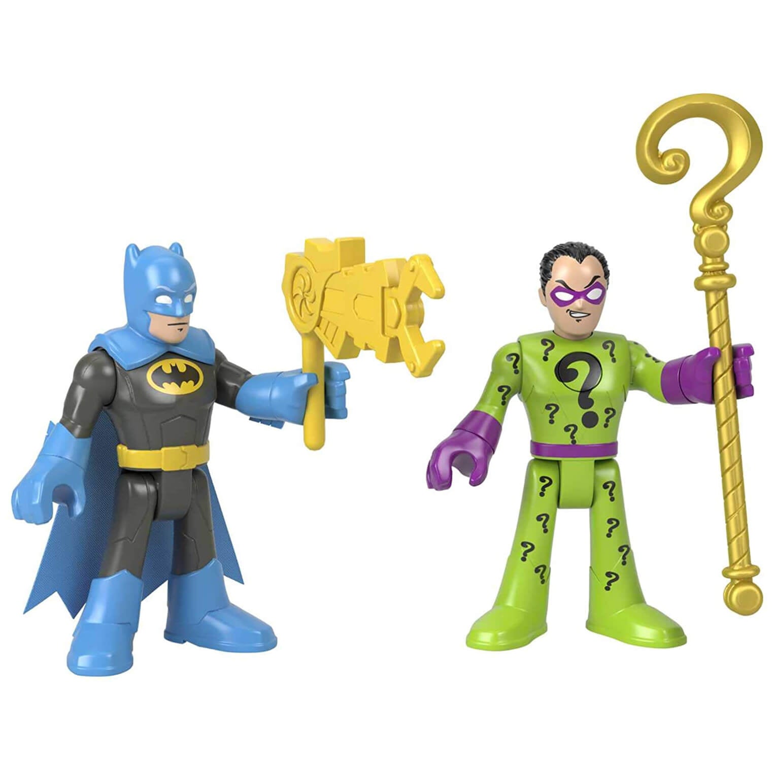 DC Super Friends Imaginext Batman & The Riddler Figures