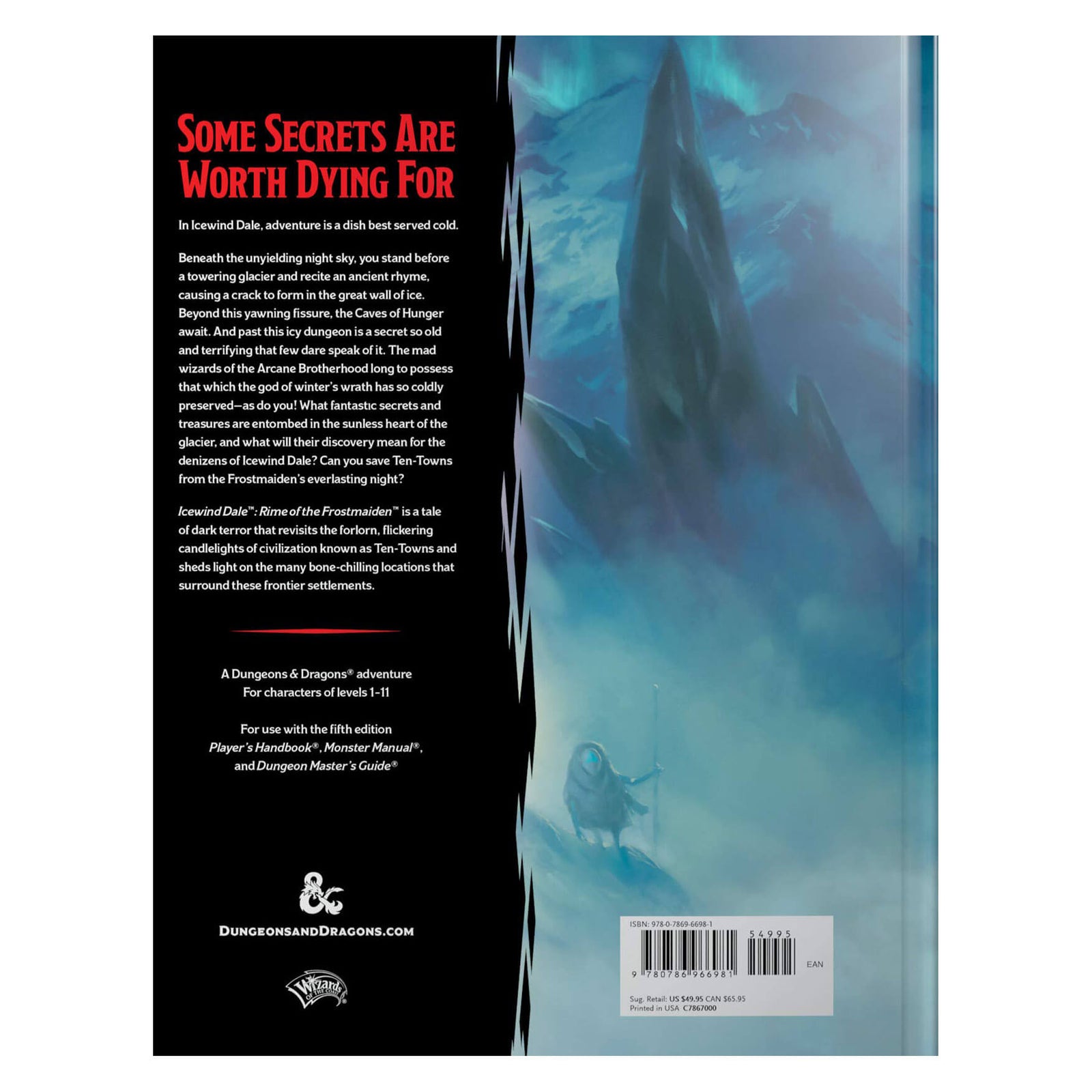D&D Icewind Dale Rime of the Frostmaiden Hardcover