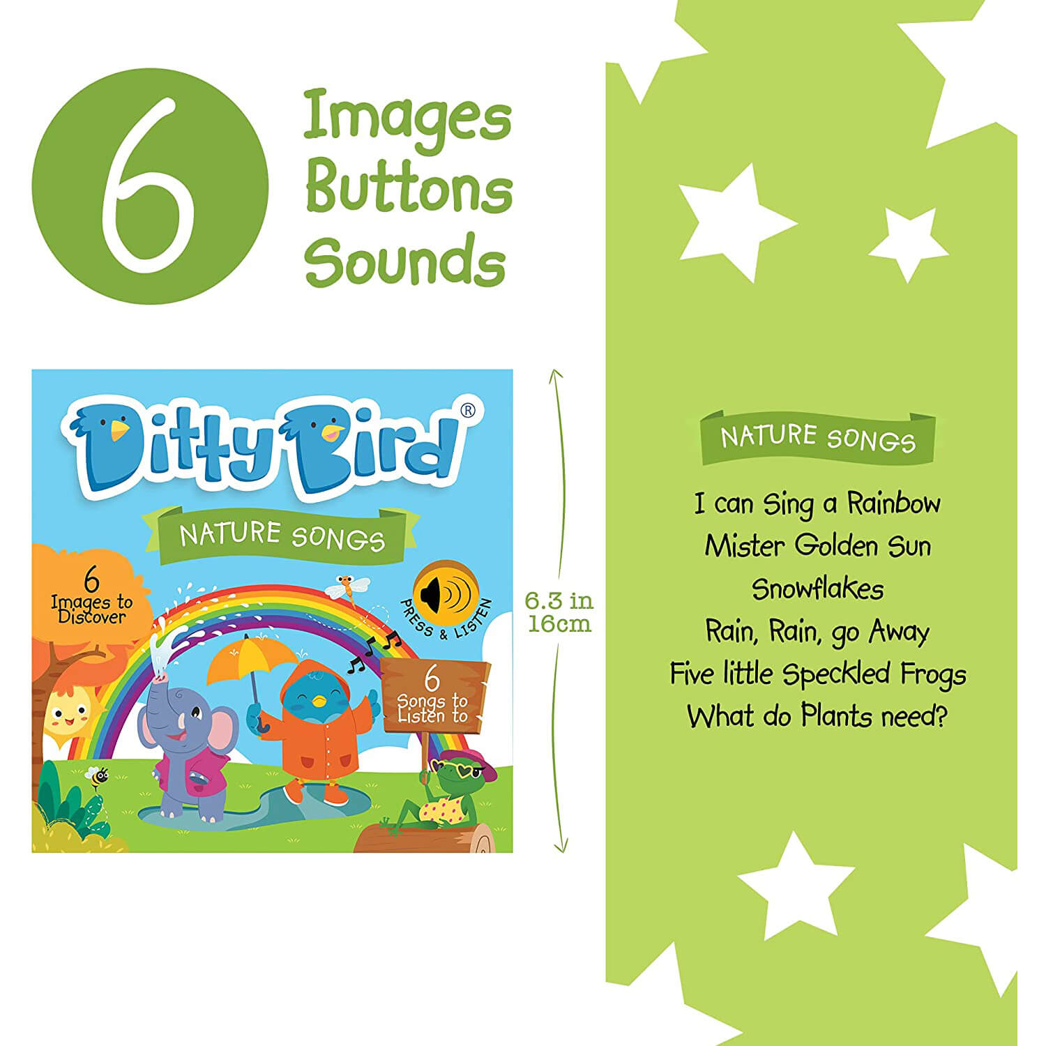 Ditty Bird Nature Songs Book