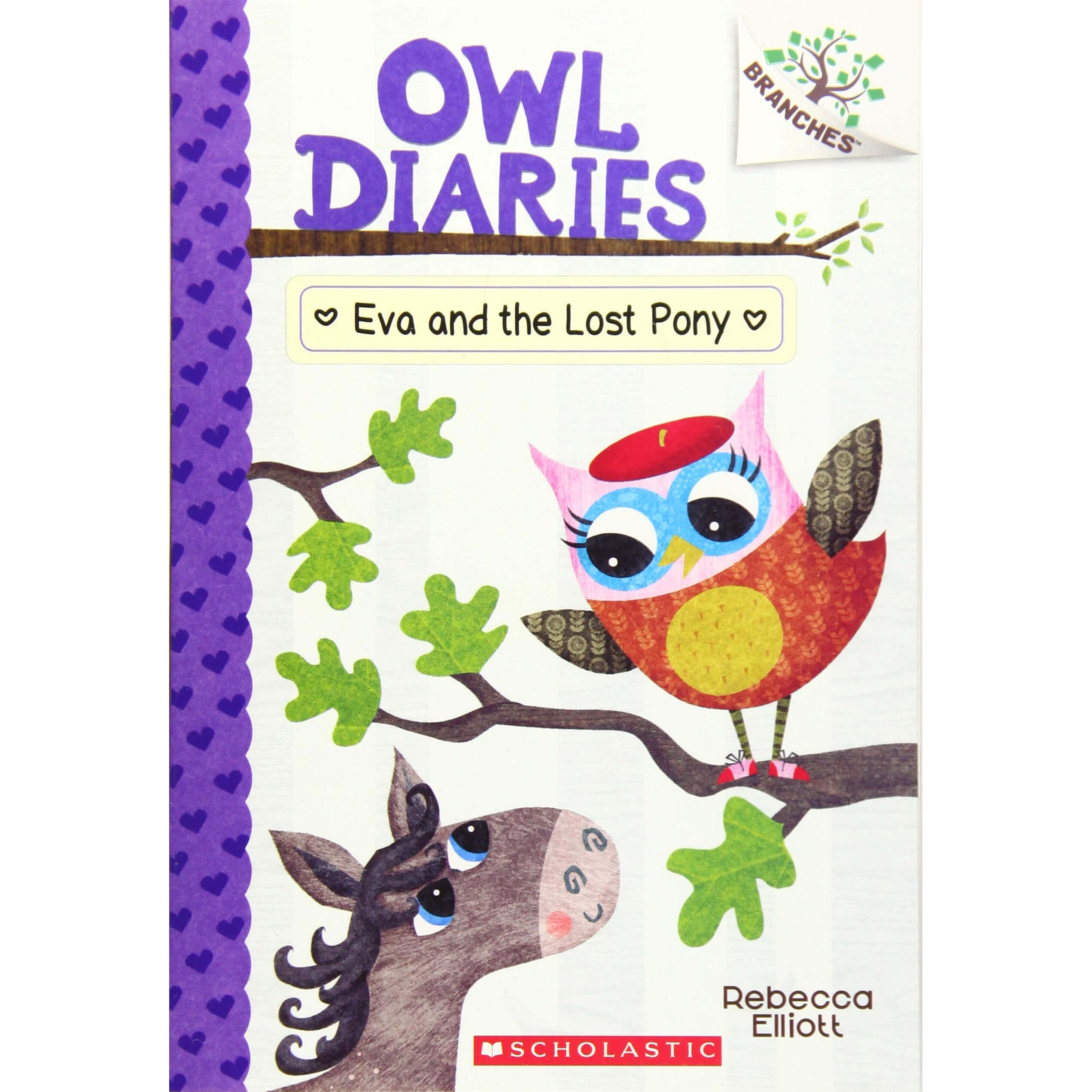 Owl Diaries #8: Eva and the Lost Pony (Paperback)