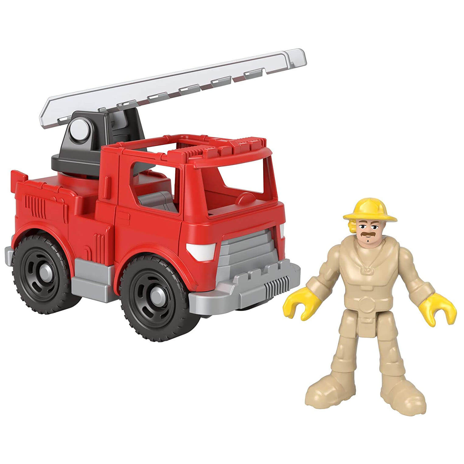 Fisher-Price Imaginext Push-Along Rescue Fire Truck