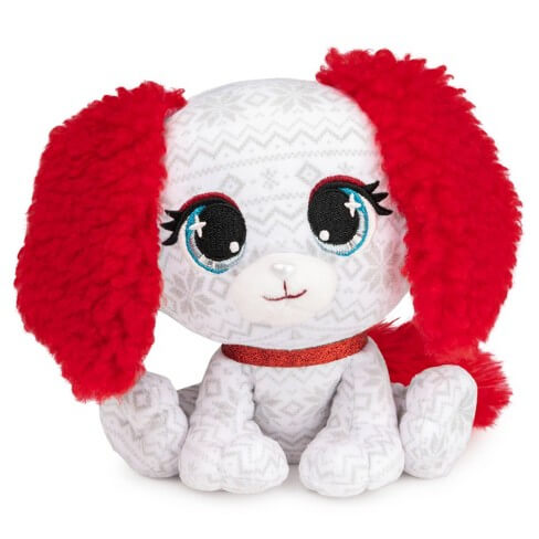 Gund P.Lushes Pets Holl Vail 6 Inch White and Red Special Edition Plush