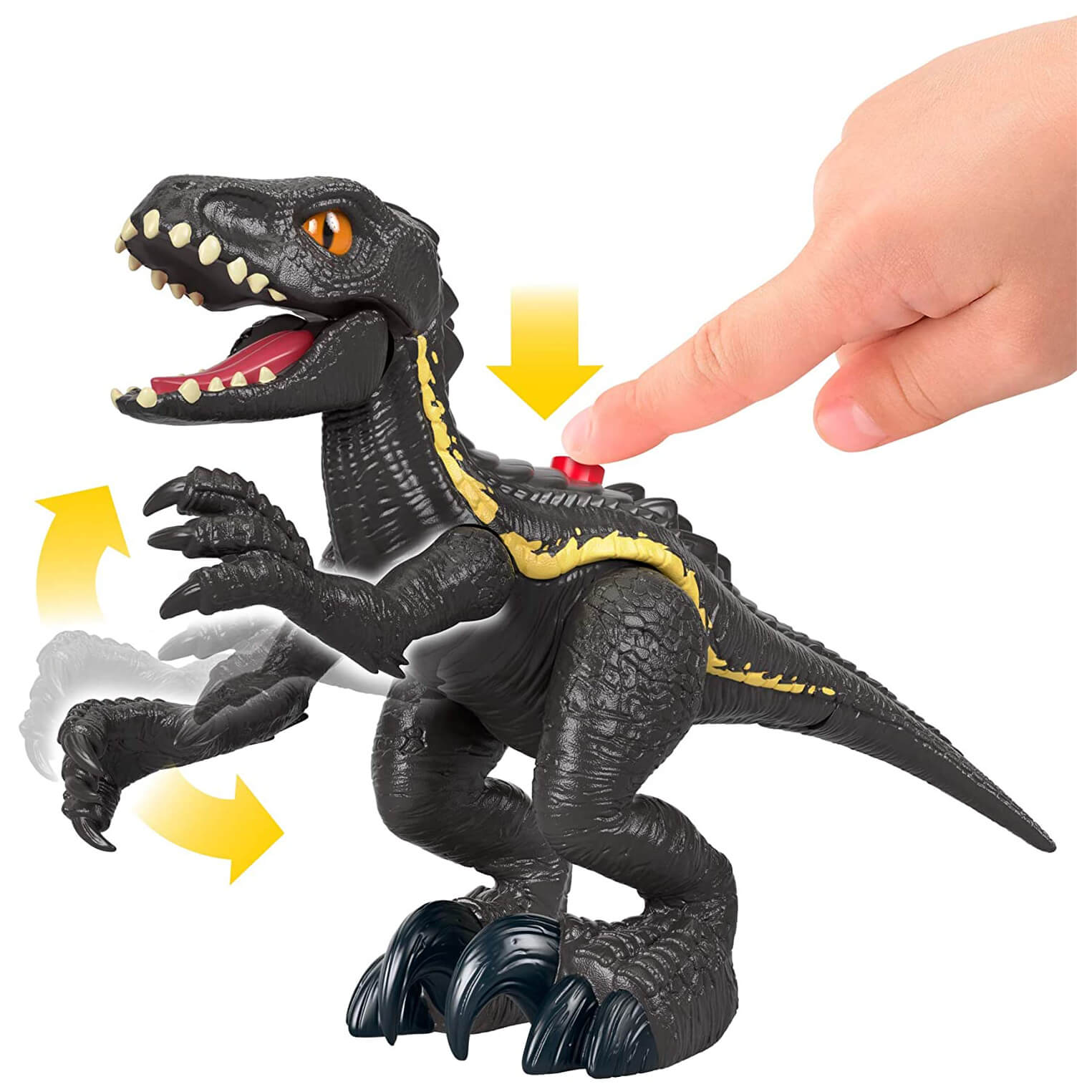 Jurassic World Imaginext Indoraptor & Maisie Figures