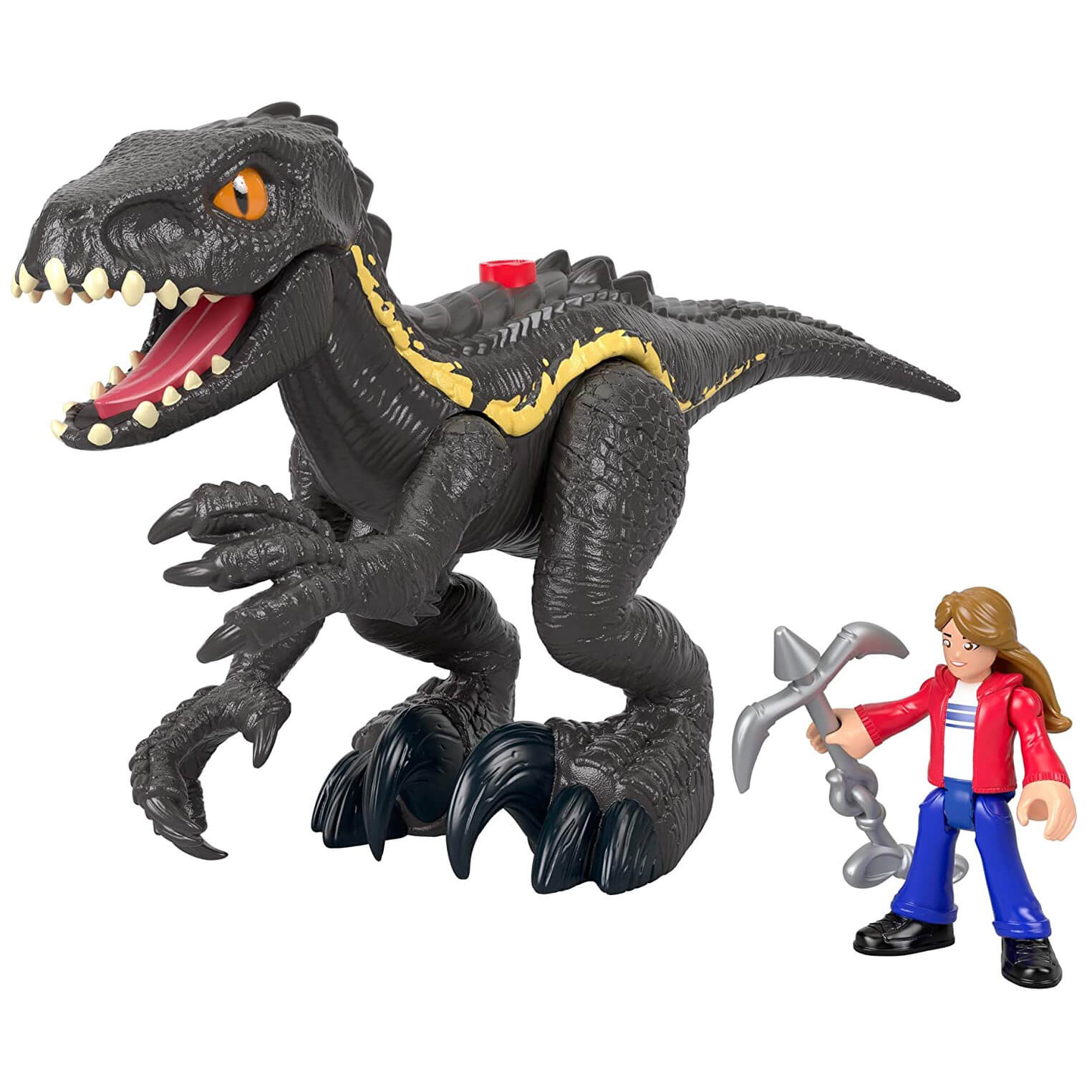 Jurassic World Imaginext Indoraptor & Maisie Figures