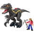Jurassic World Imaginext Indoraptor & Maisie Figures