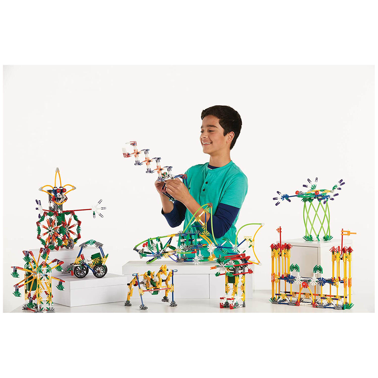 K'NEX Power & Play 50 Model Motorized Building Set