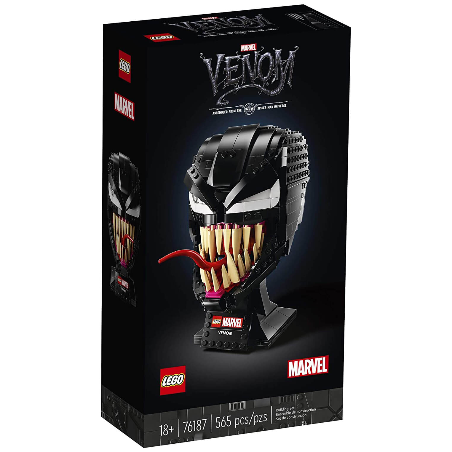 LEGO Super Heroes Marvel Venom 565 Piece Building Set (76187)