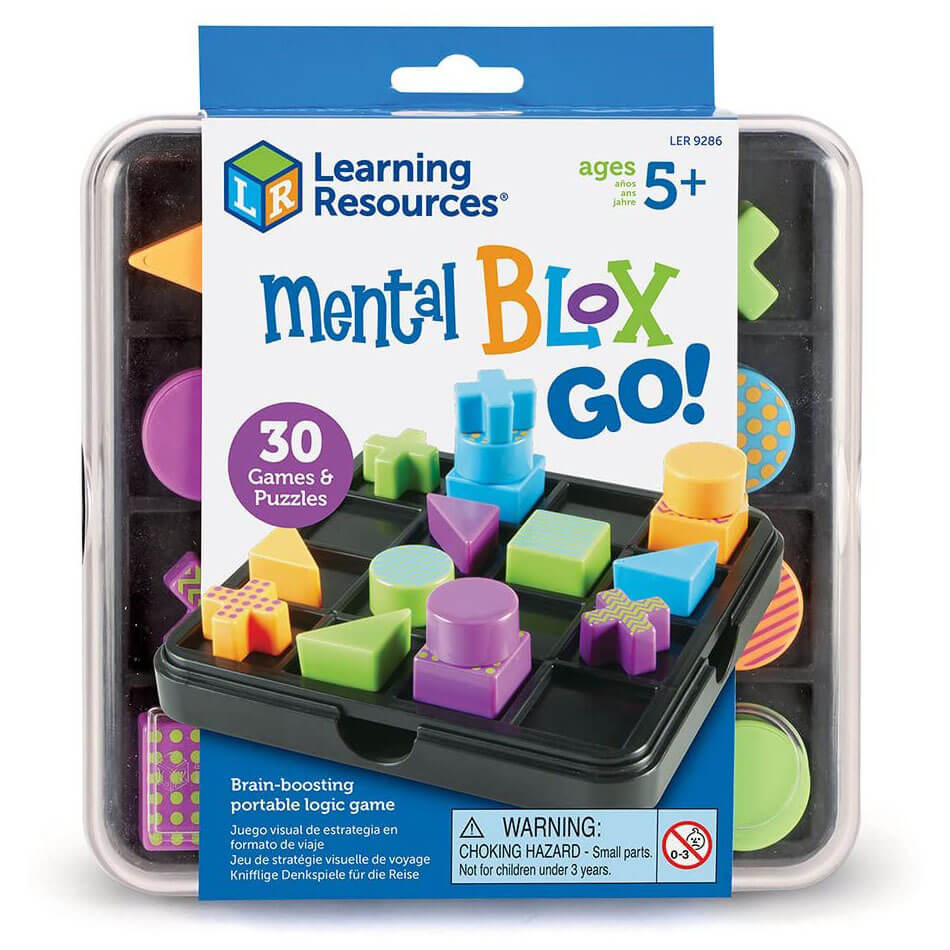 Learning Resources Mental Blox Go! Brain-Boostin Portable Logic Game