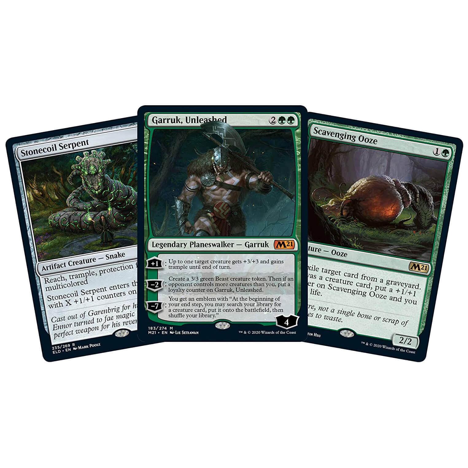 Magic the Gathering Challenger Deck 2021: Mono Green Stompy