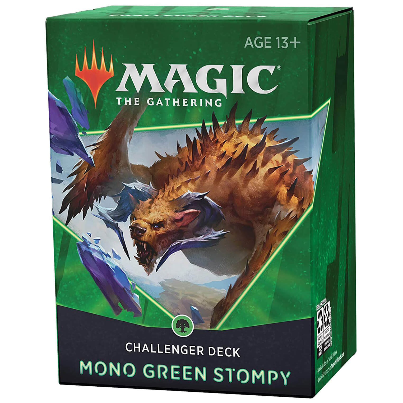 Magic the Gathering Challenger Deck 2021: Mono Green Stompy