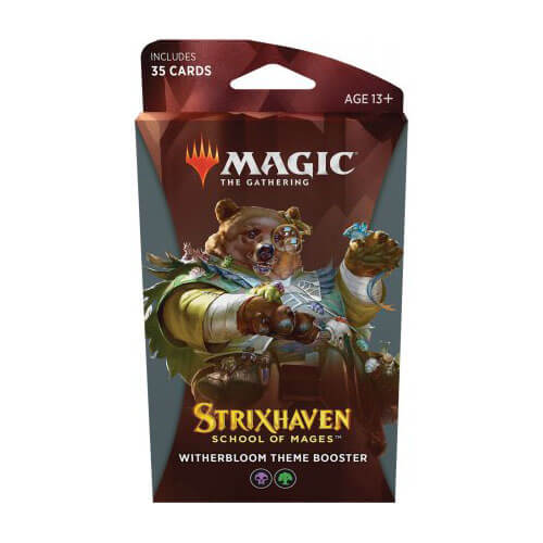 Magic the Gathering TCG Strixhaven School of Mages Witherbloom Theme Booster