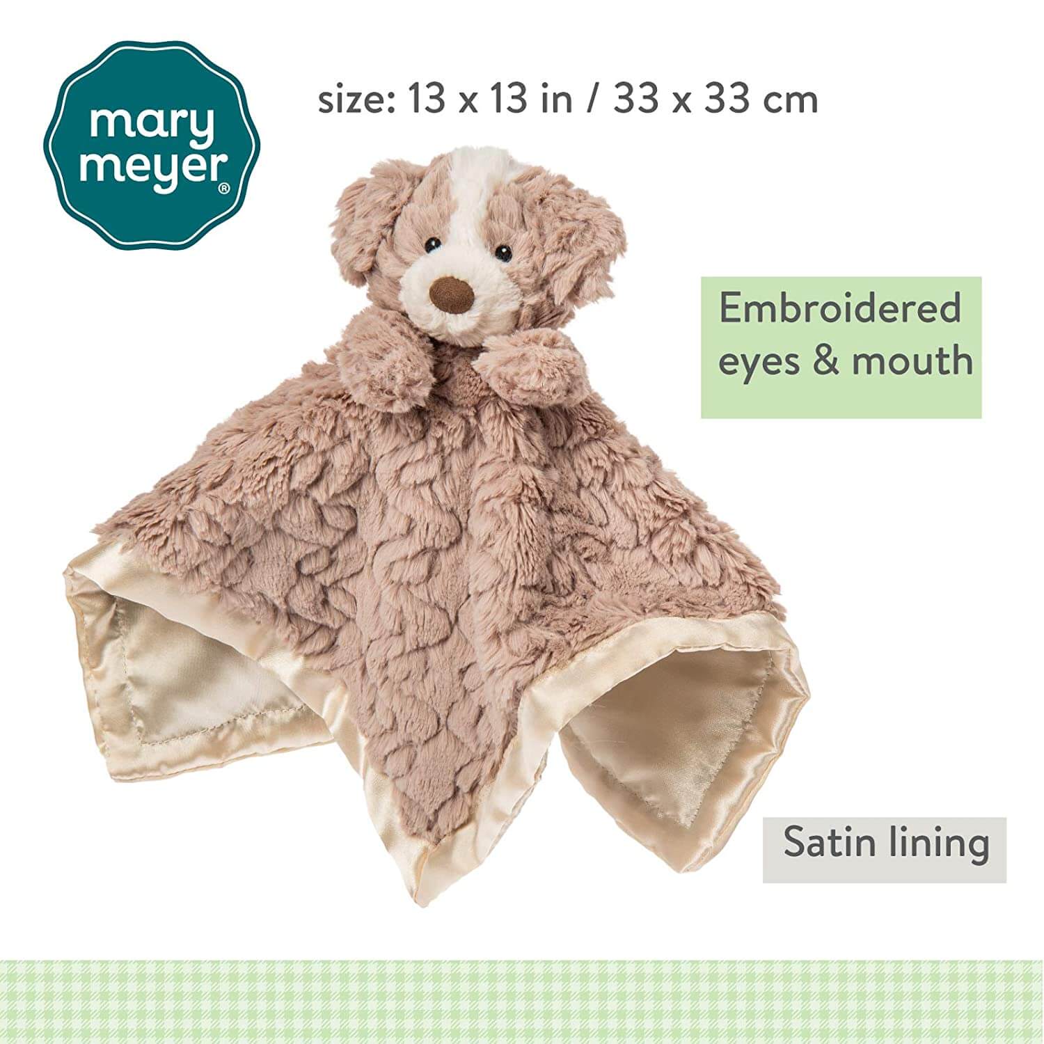Mary Meyer Putty Nursery Hound Character Blanket
