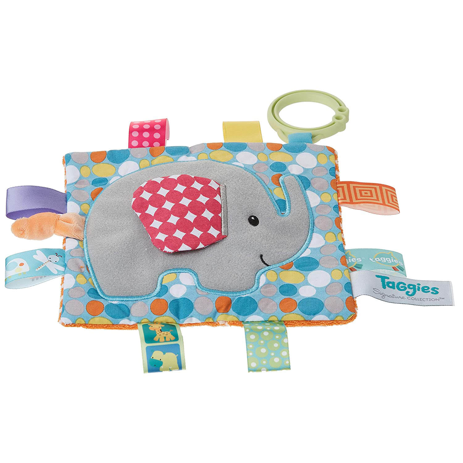 Mary Meyer Taggies Crinkle Me Elephant