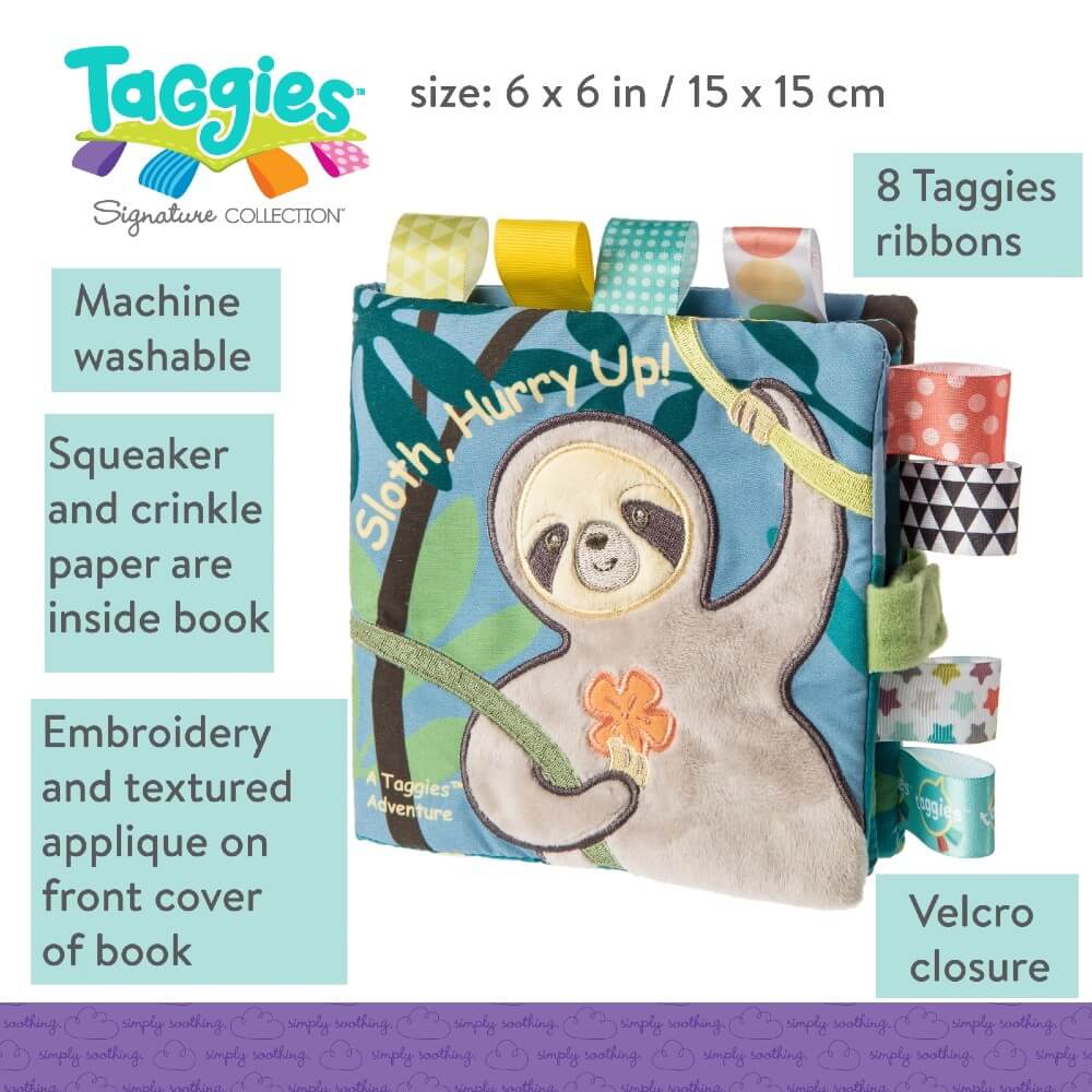 Mary Meyer Taggies Molasses Sloth Book