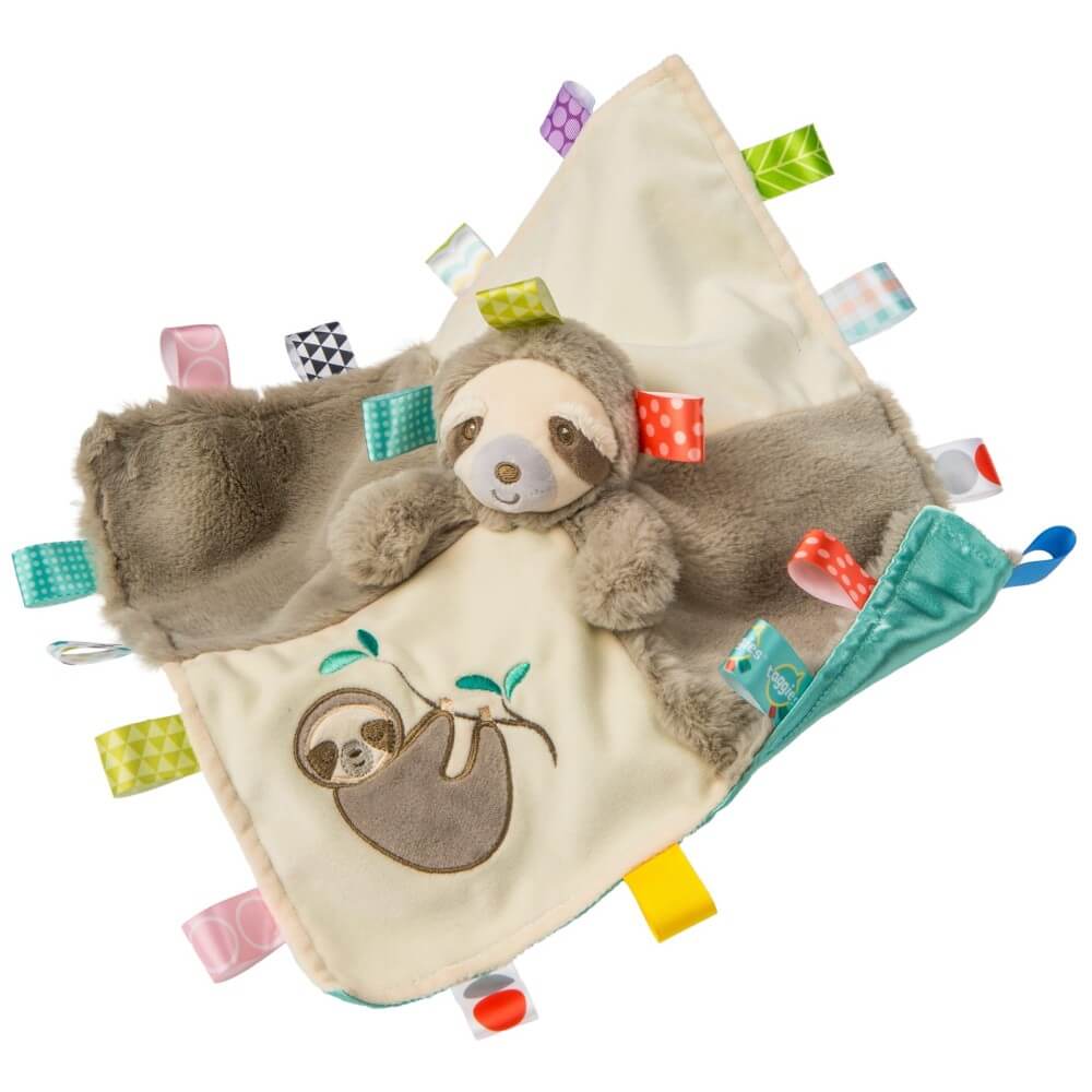 Mary Meyer Taggies Molasses Sloth Character Blanket