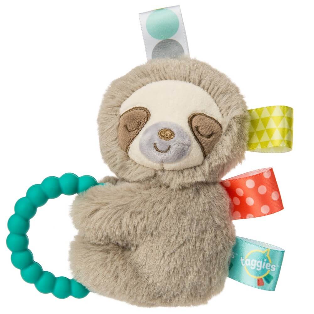 Mary Meyer Taggies Molasses Sloth Teether Rattle