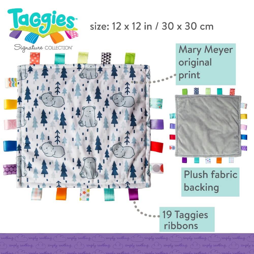 Mary Meyer Taggies Original Comfy Arctic Bears