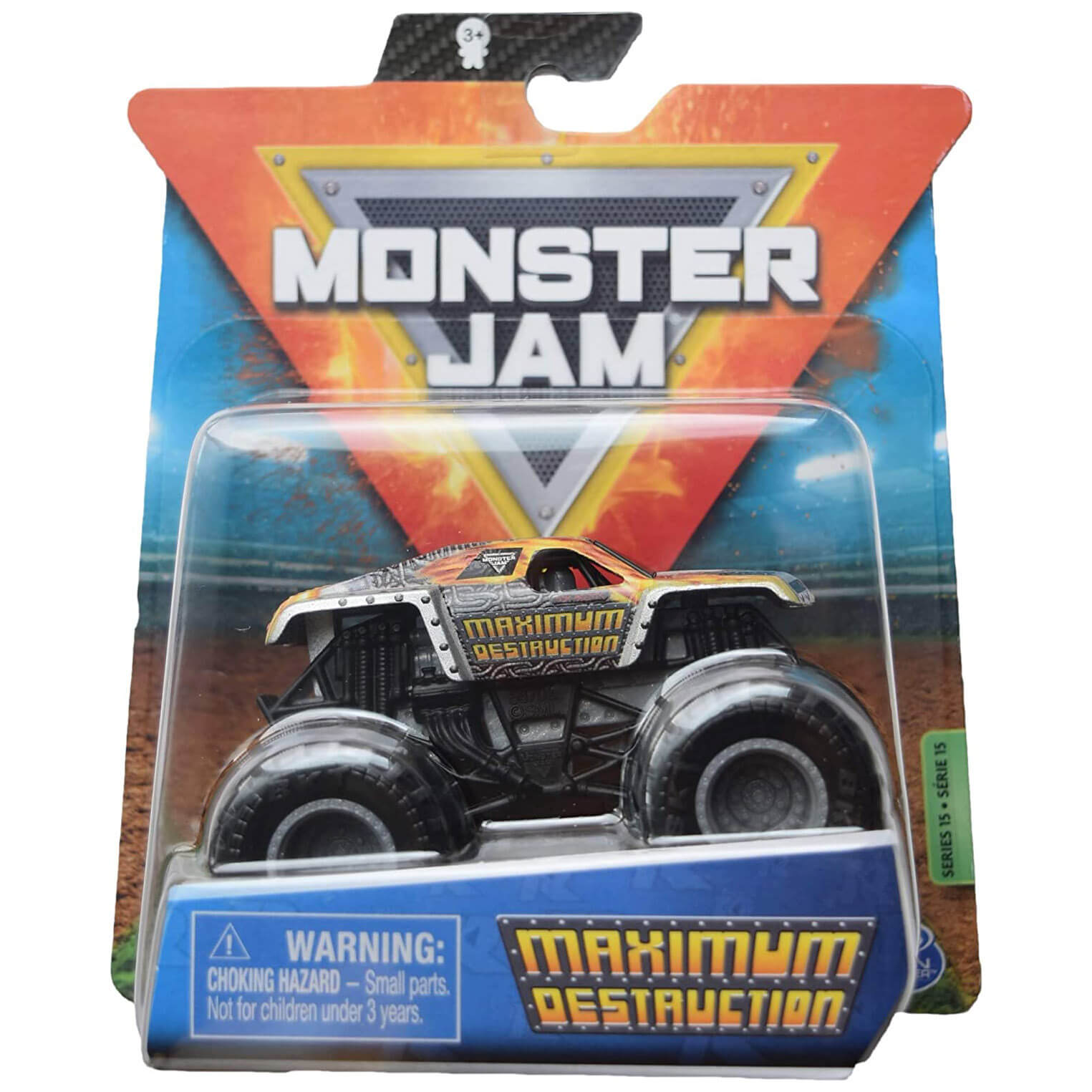 Monster Jam Maximum Destruction 1:64 Scale Diecast Vehicle