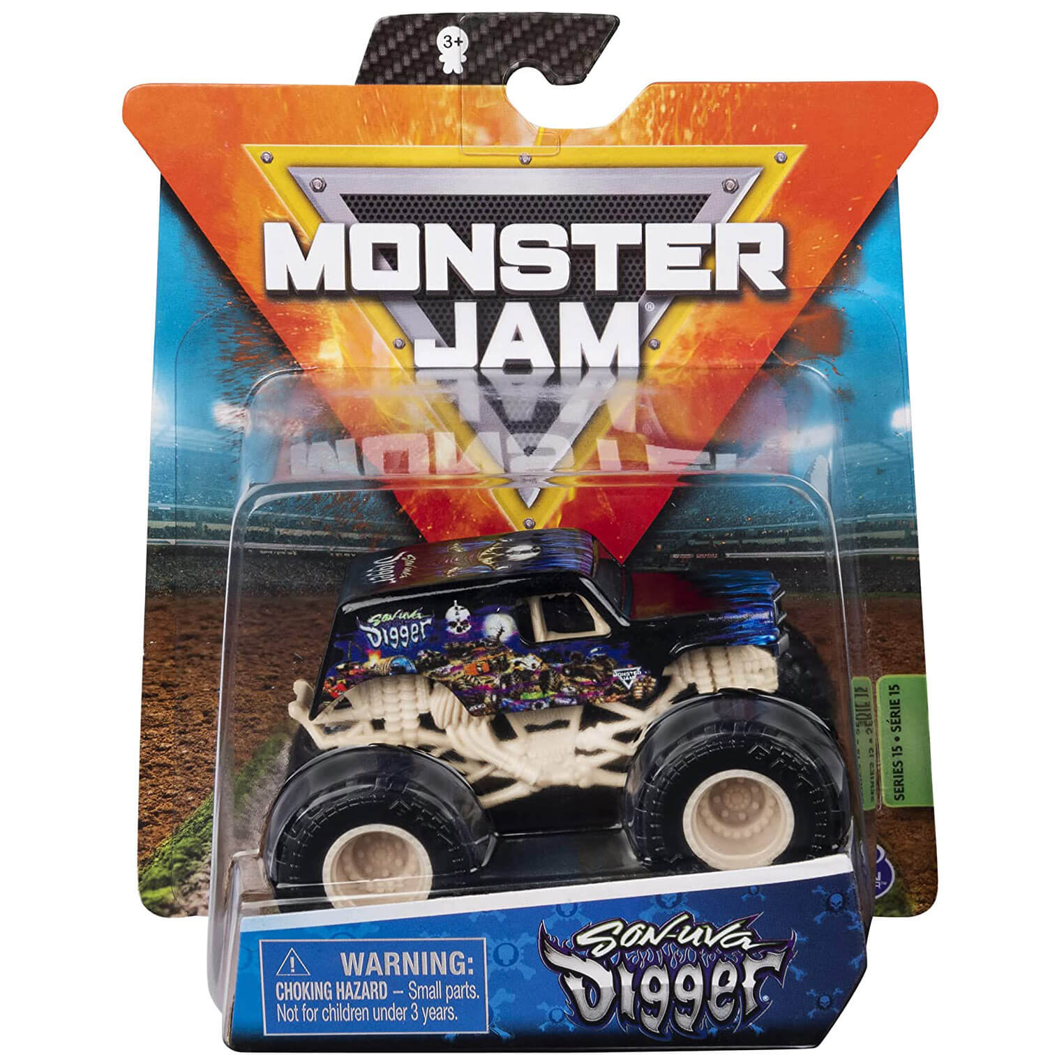 Monster Jam Son-Uva Digger 1:64 Scale Diecast Vehicle