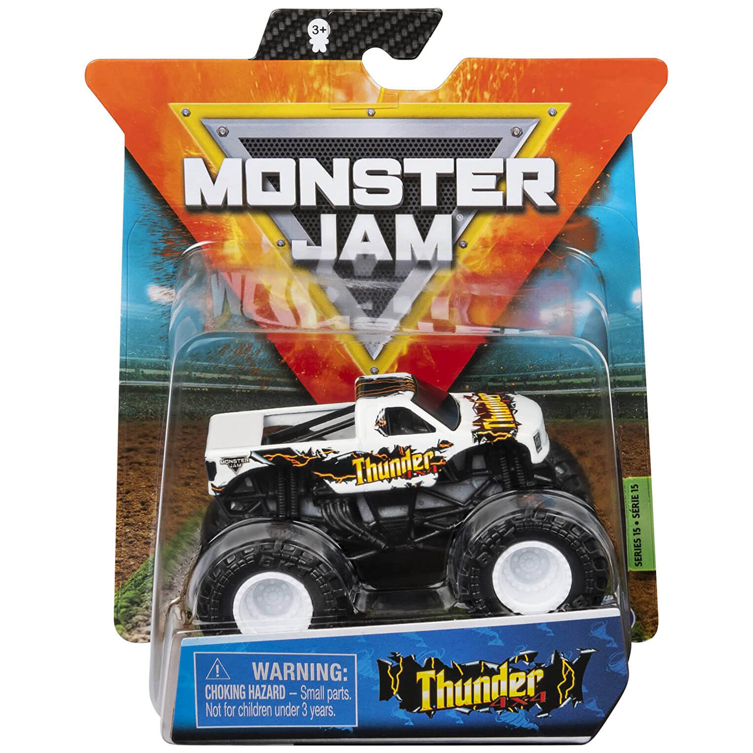 Monster Jam Thunder 4x4 1:64 Scale Diecast Vehicle